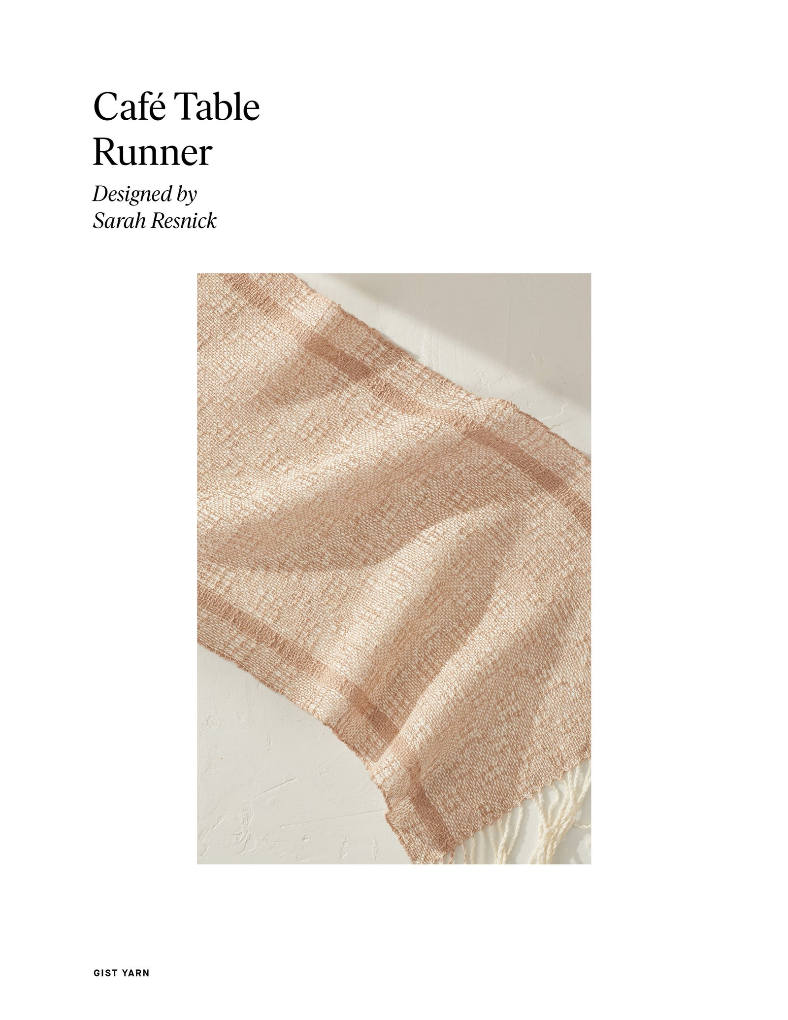 Cafe Table Runner
