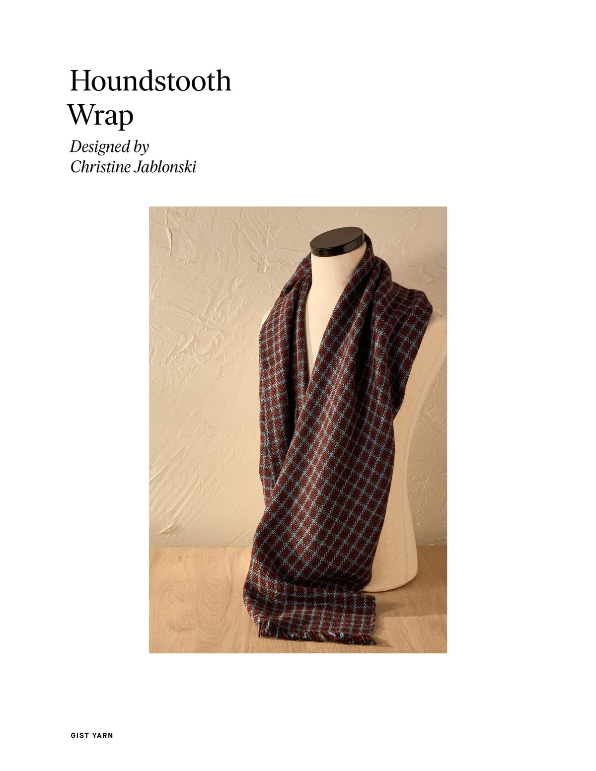 Houndstooth Wrap