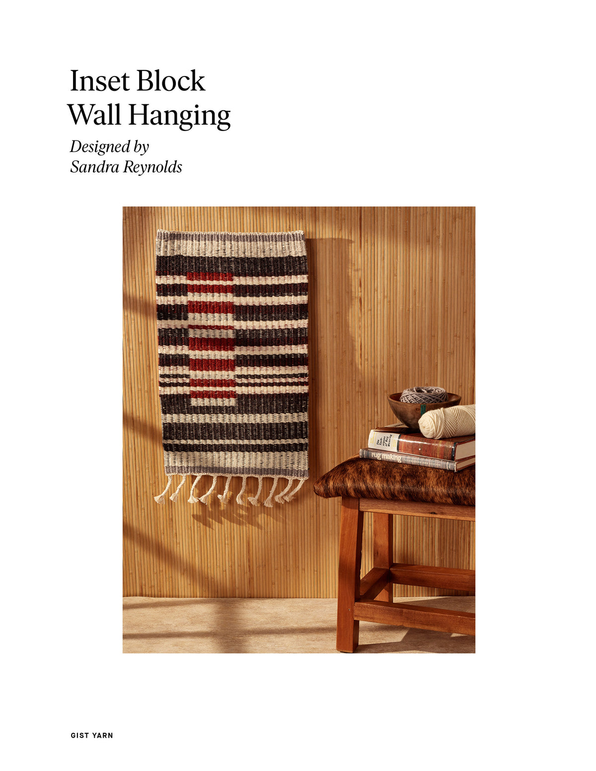 Inset Block Wall Hanging