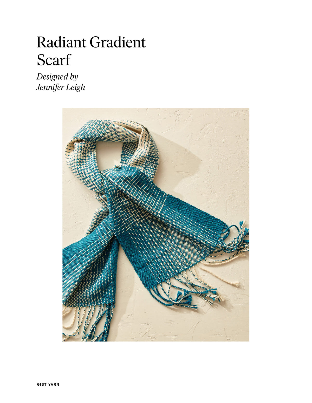 Radiant Gradient Scarf