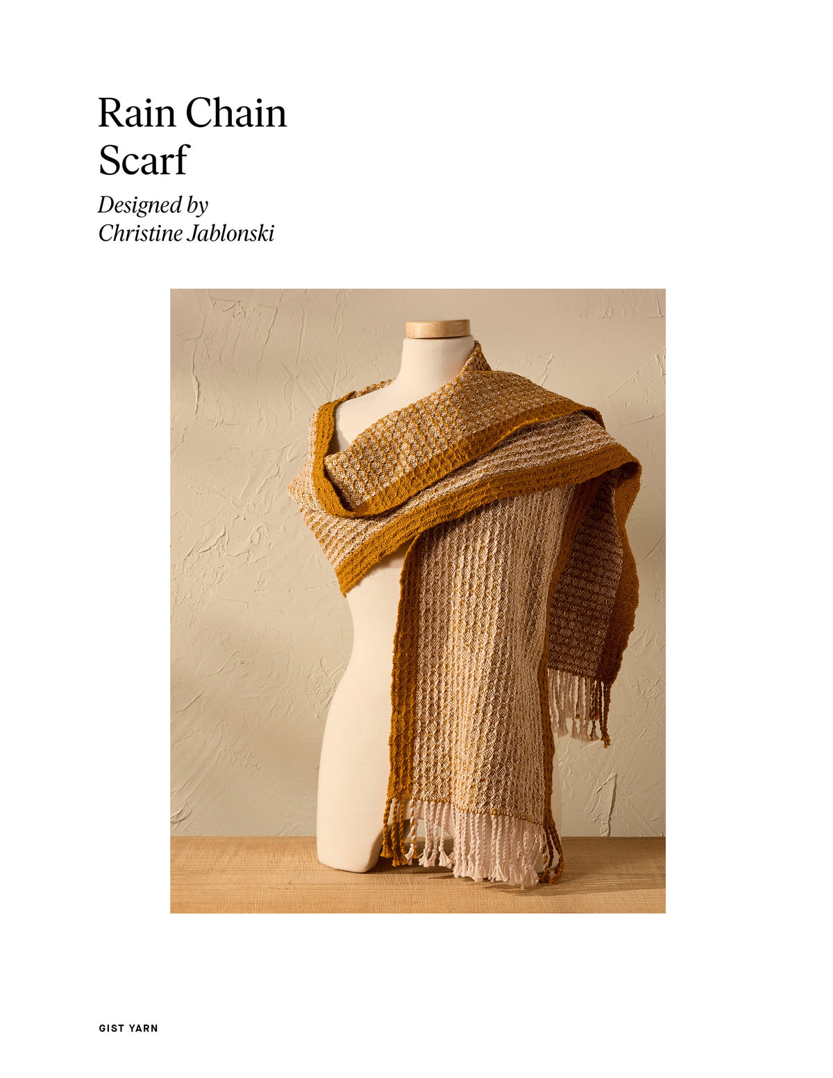 Rain Chain Scarf