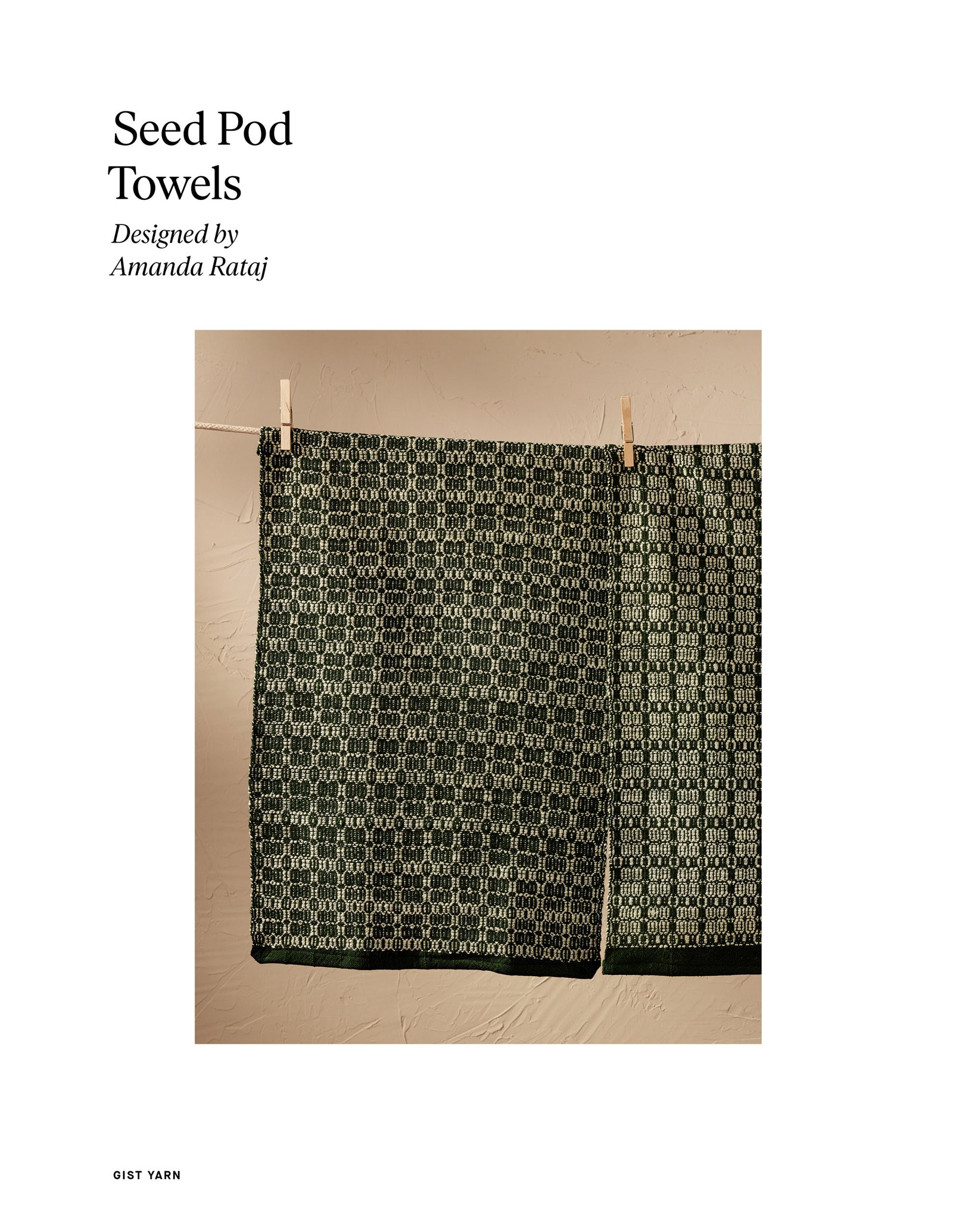 Seed Pod Towels