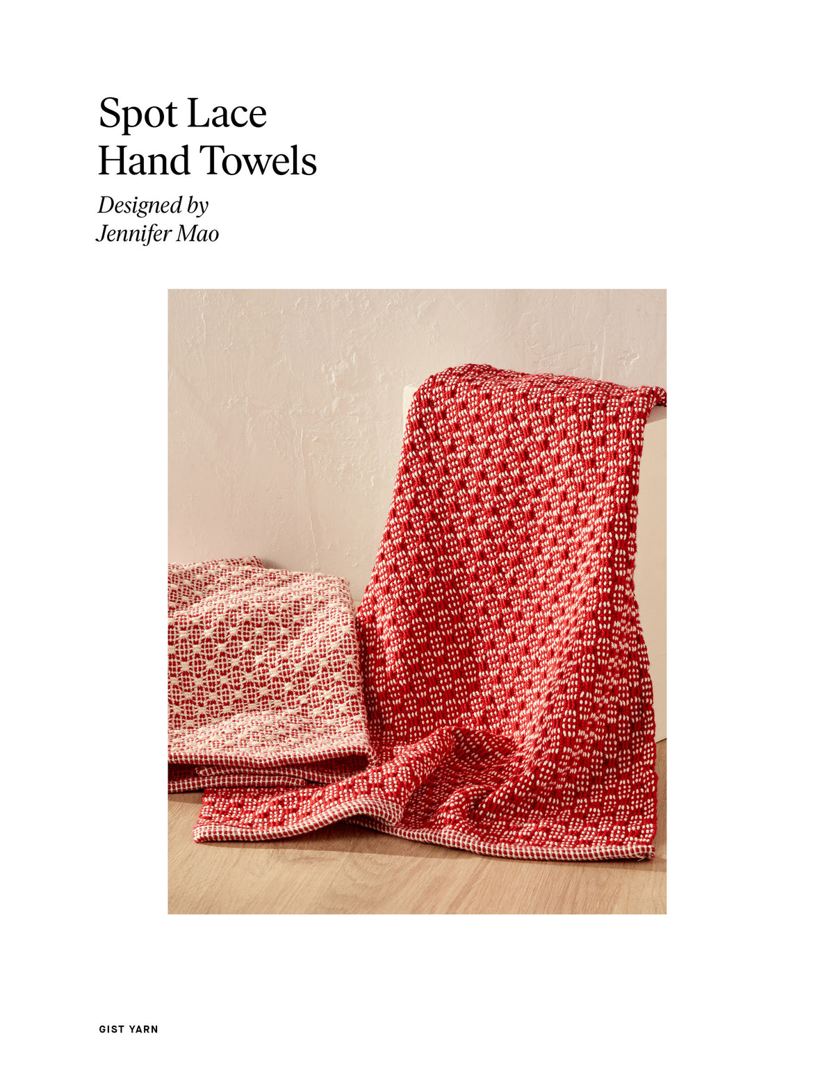Spot Lace Hand Towels