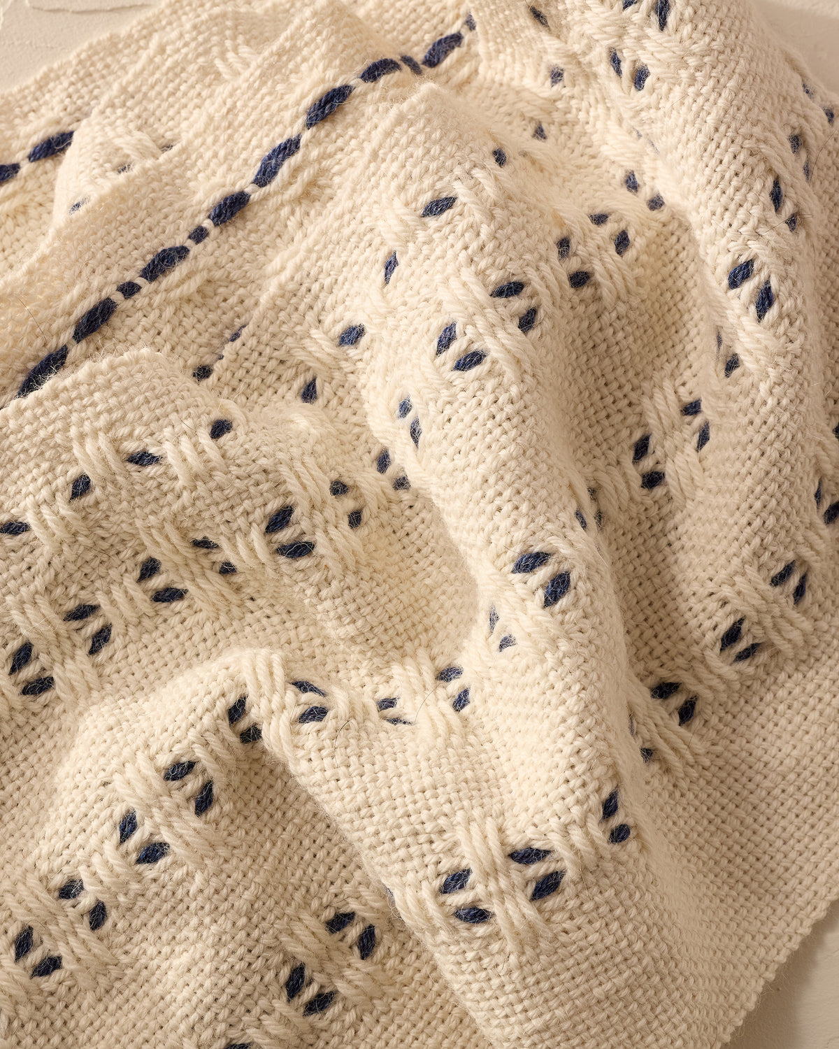 Luxury Scarf Duo: Huck Lace