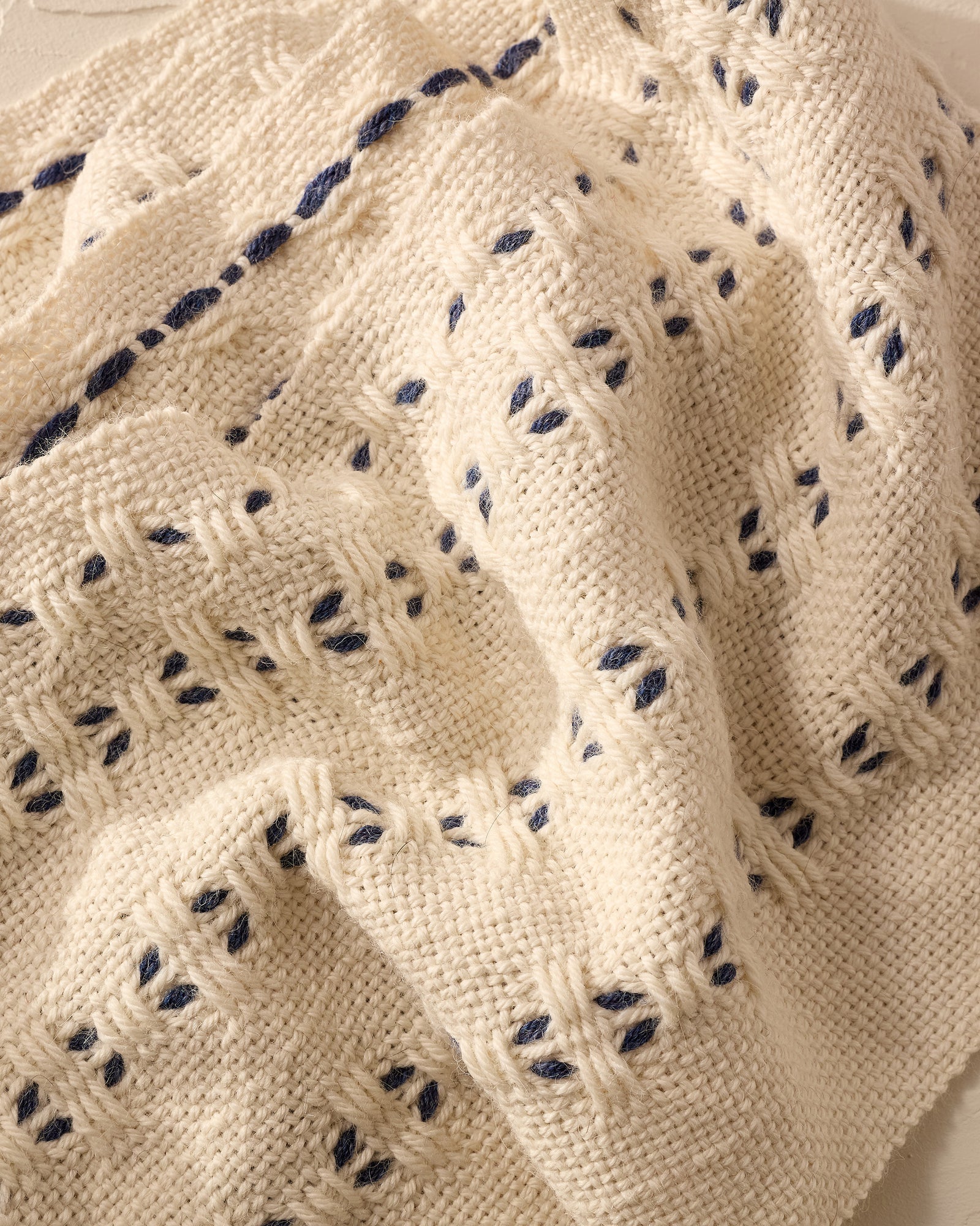 Luxury Scarf Duo: Huck Lace