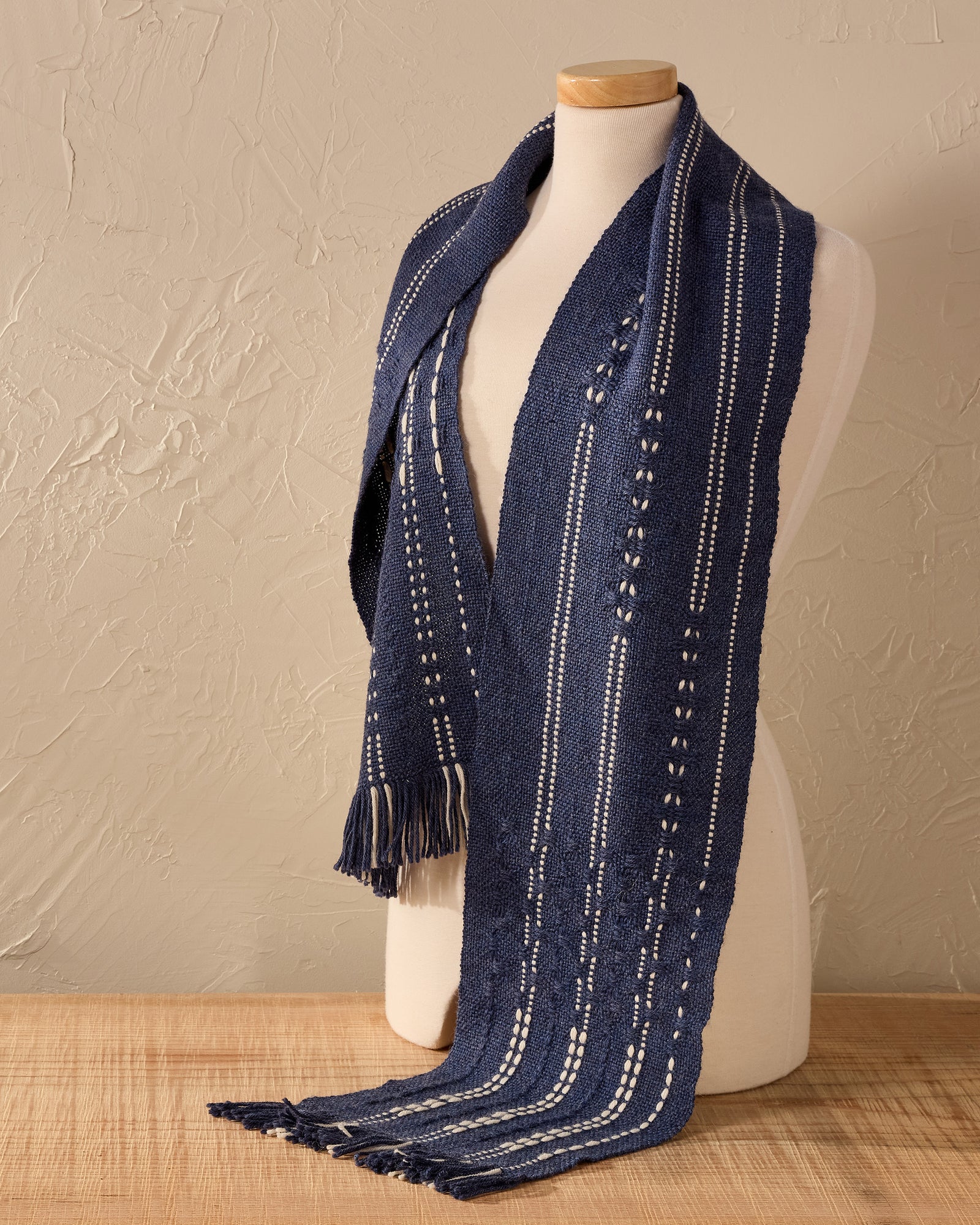 Luxury Scarf Duo: Huck Lace