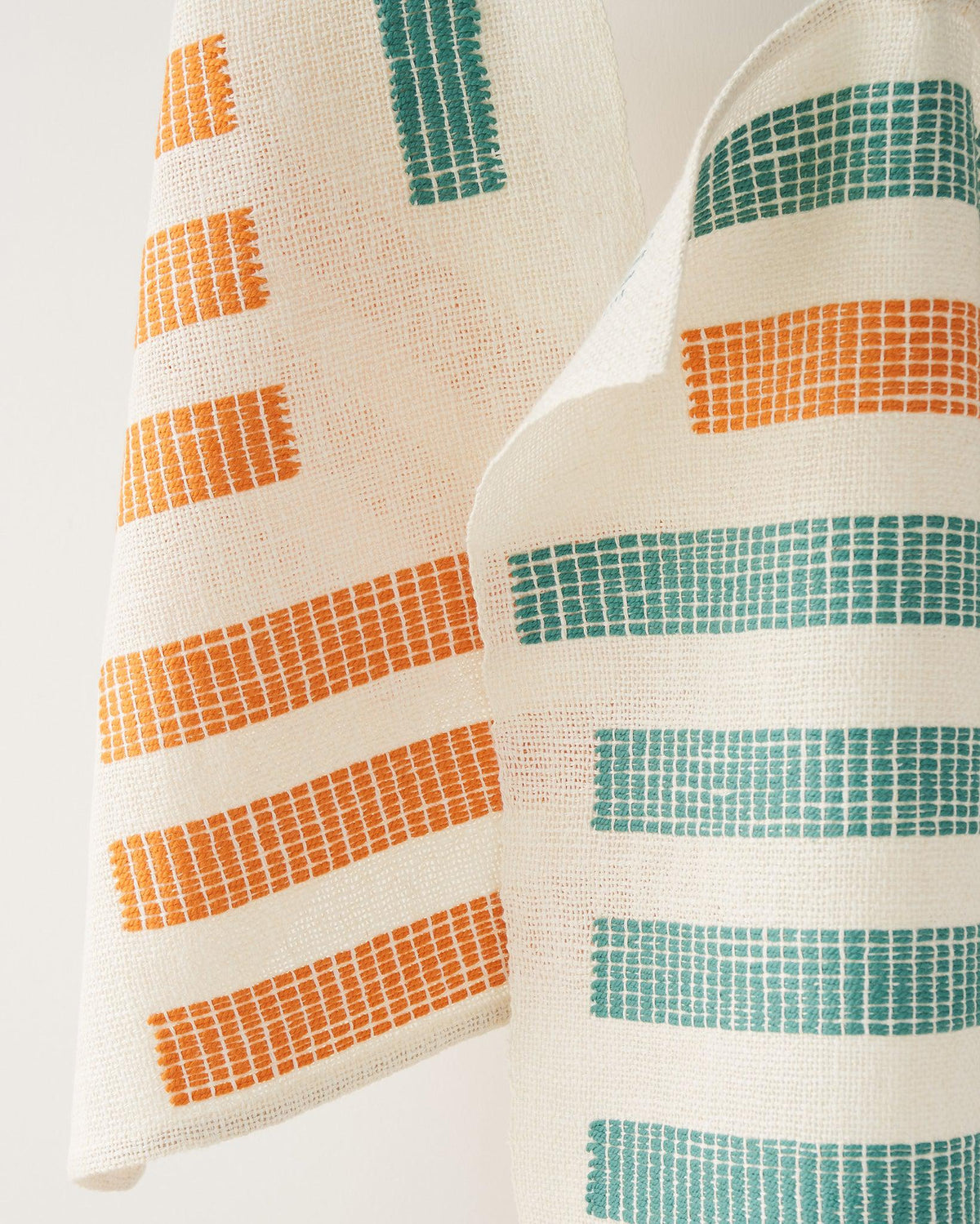 Inlay Towels rigid heddle weaving pattern