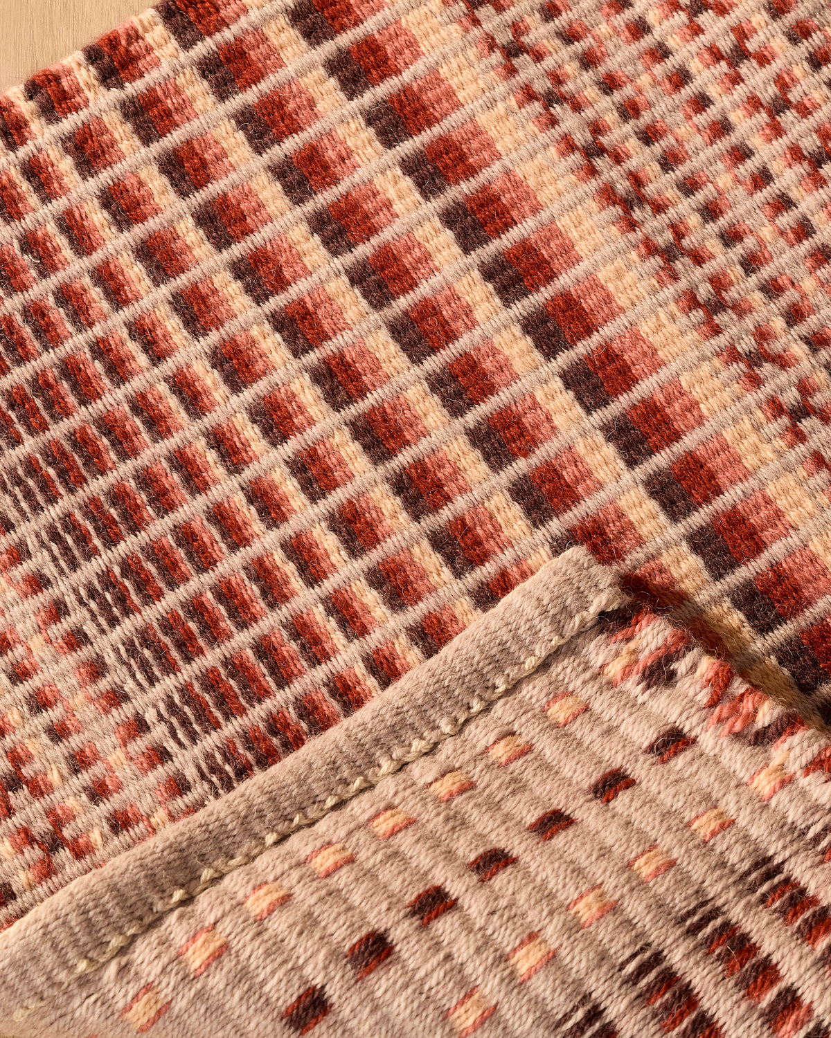Contemporary Krokbragd Rug