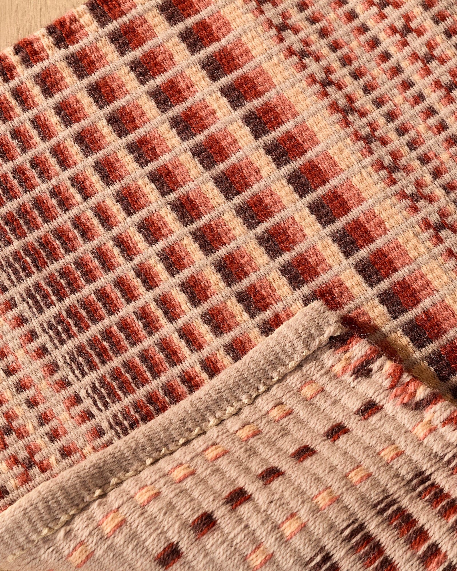 Contemporary Krokbragd Rug