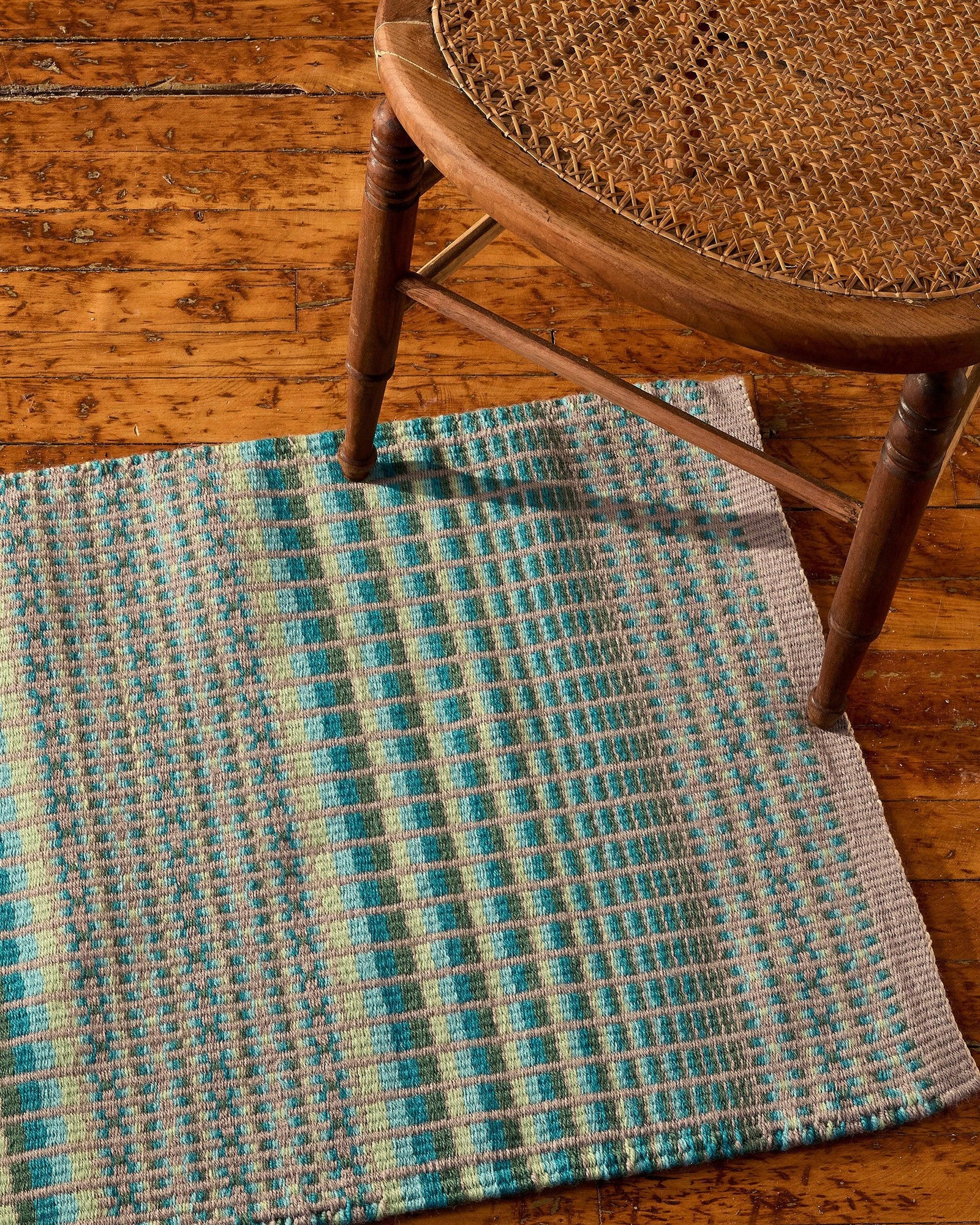 Contemporary Krokbragd Rug