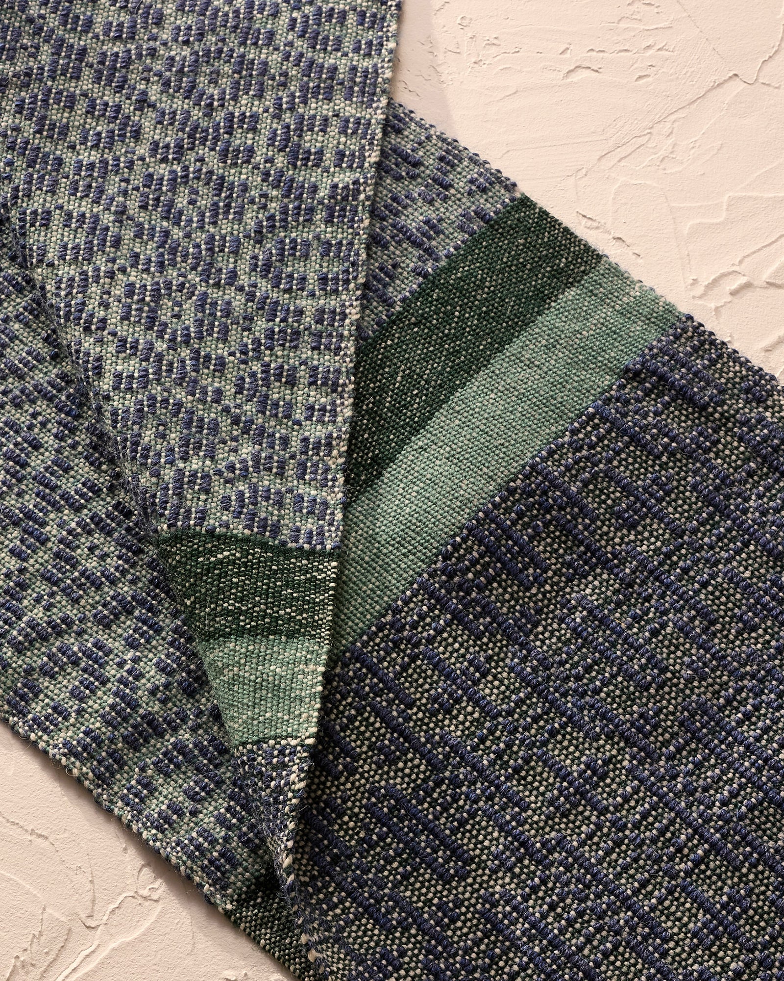 Luxury Scarf Duo: Diversified Plain Weave