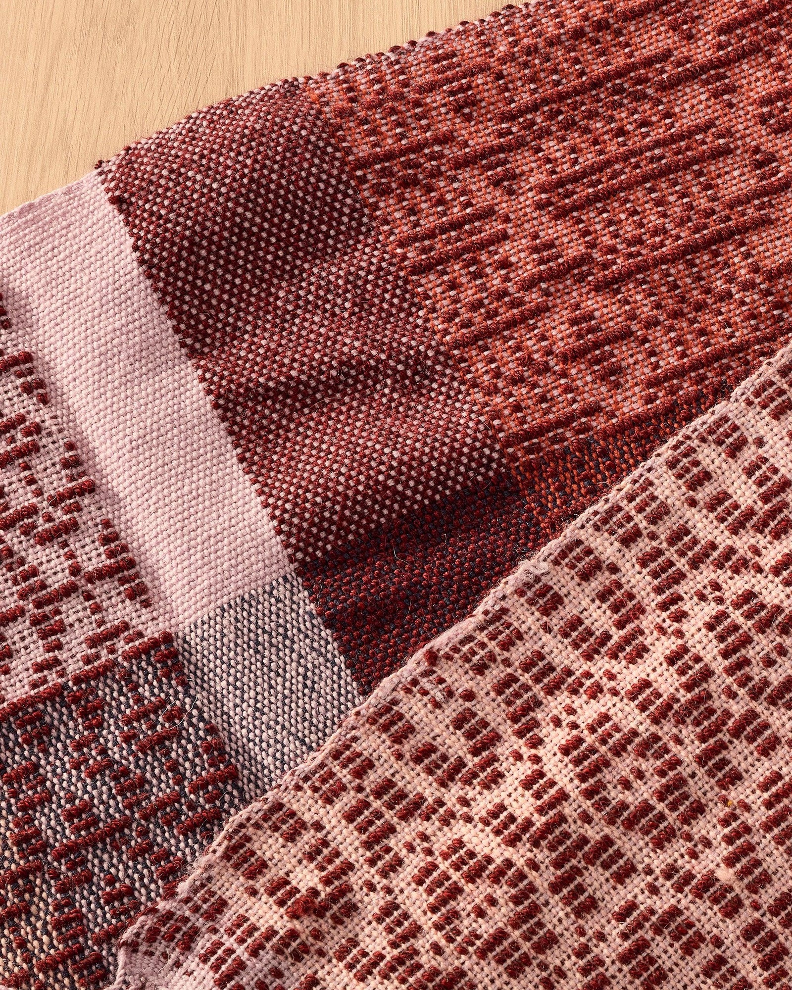 Luxury Scarf Duo: Diversified Plain Weave