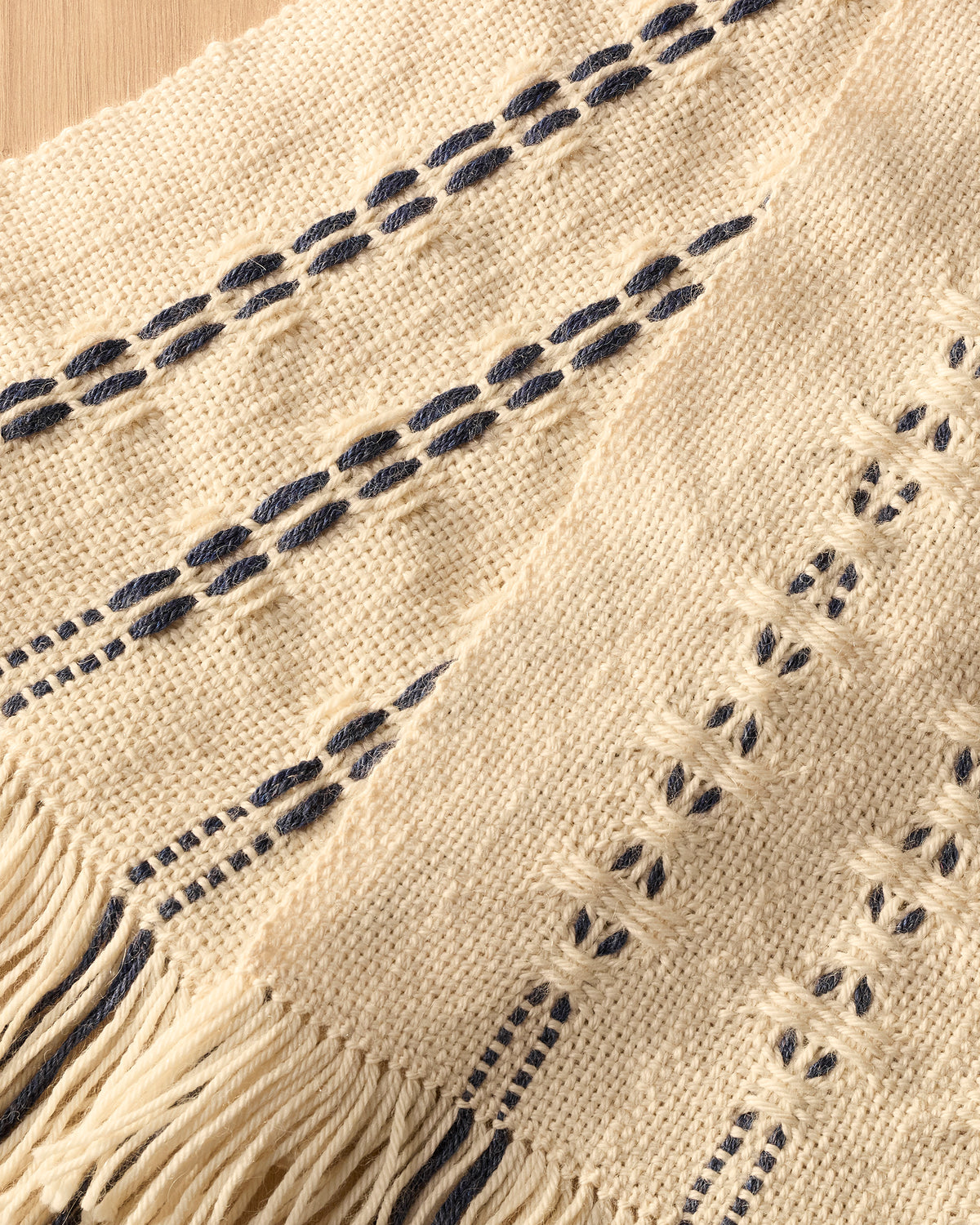 Luxury Scarf Duo: Huck Lace