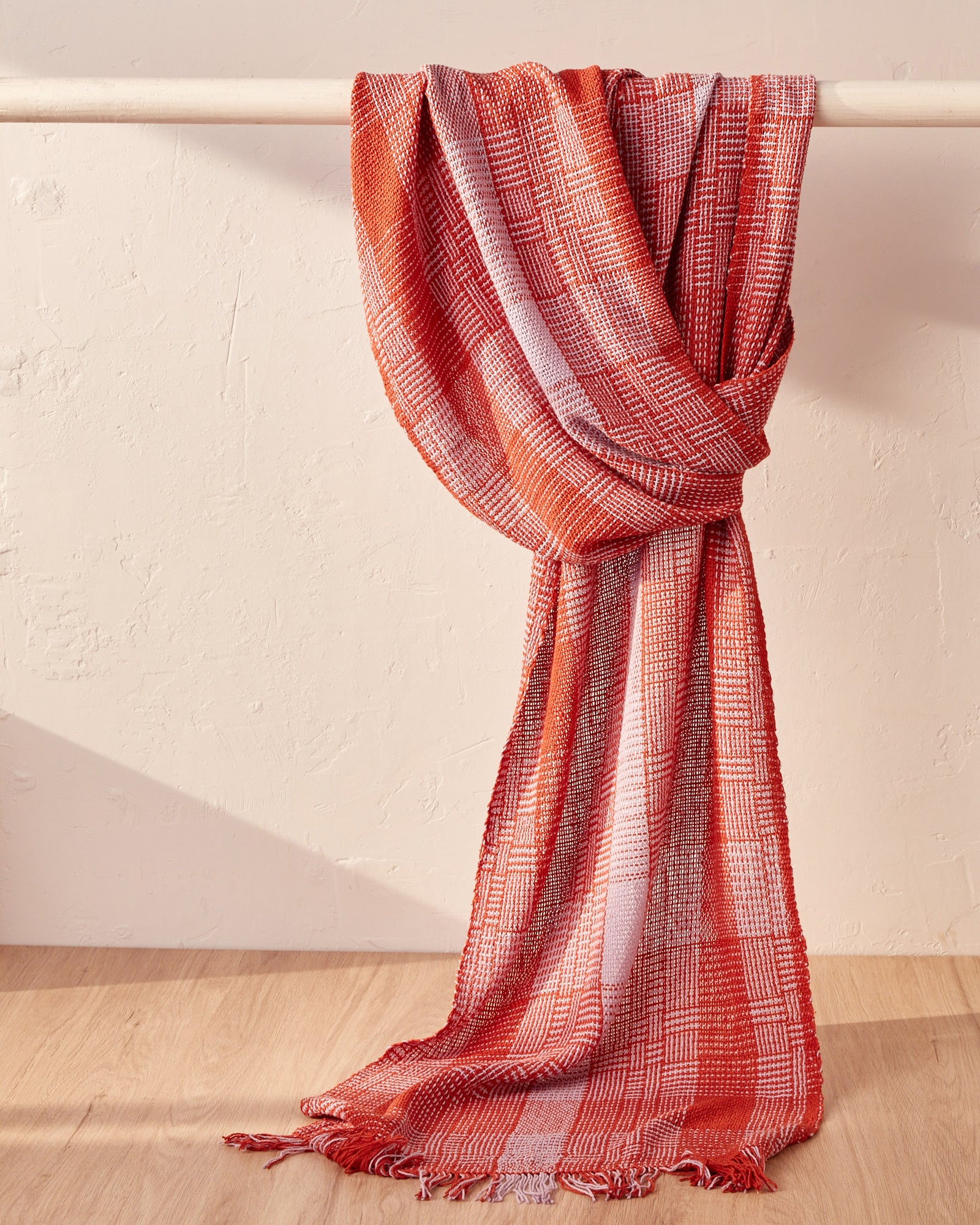 Log Cabin Interrupted Scarf
