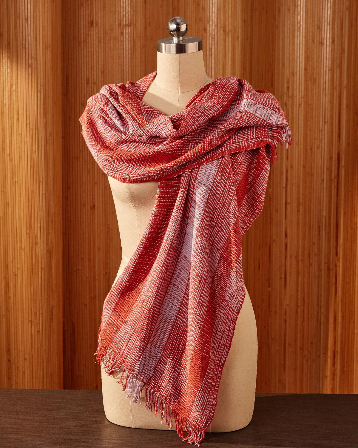 Log Cabin Interrupted Scarf