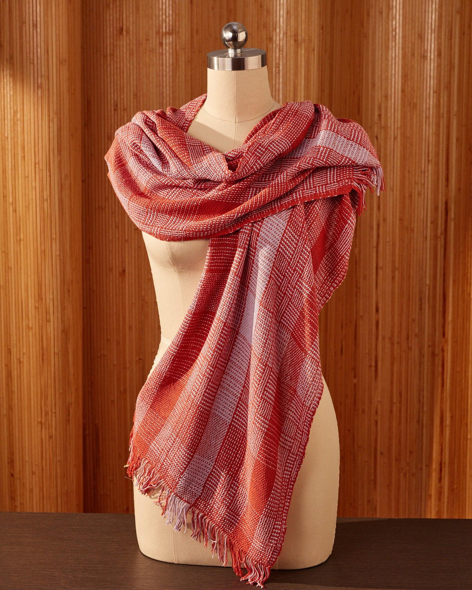 Log Cabin Interrupted Scarf