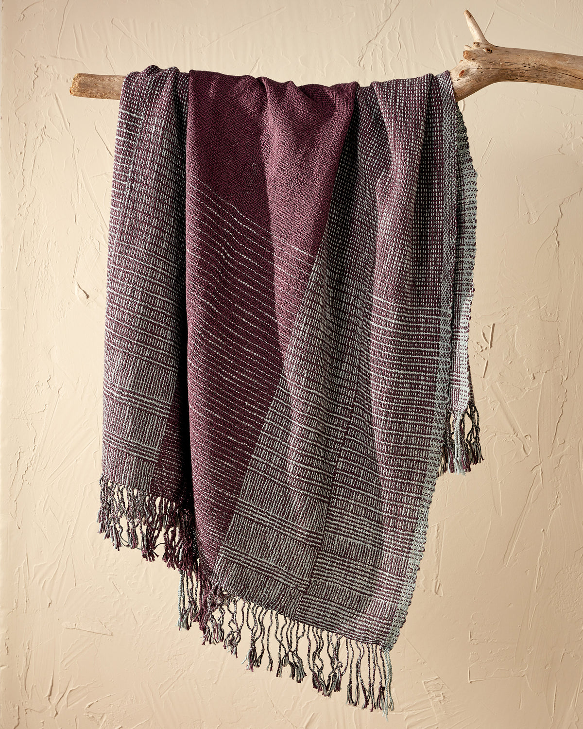 Double Width Log Cabin Blanket