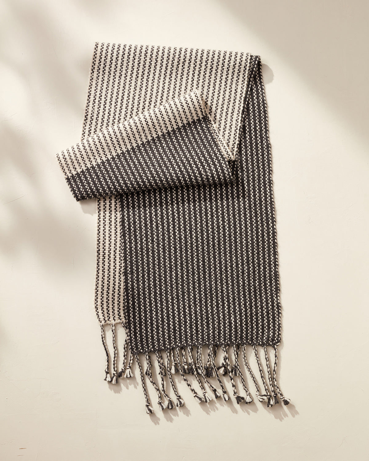 Luxury Scarf Duo: Color-and-Weave