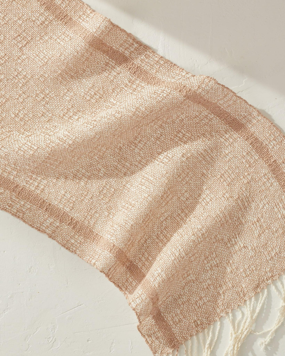 Cafe table runner weaving pattern