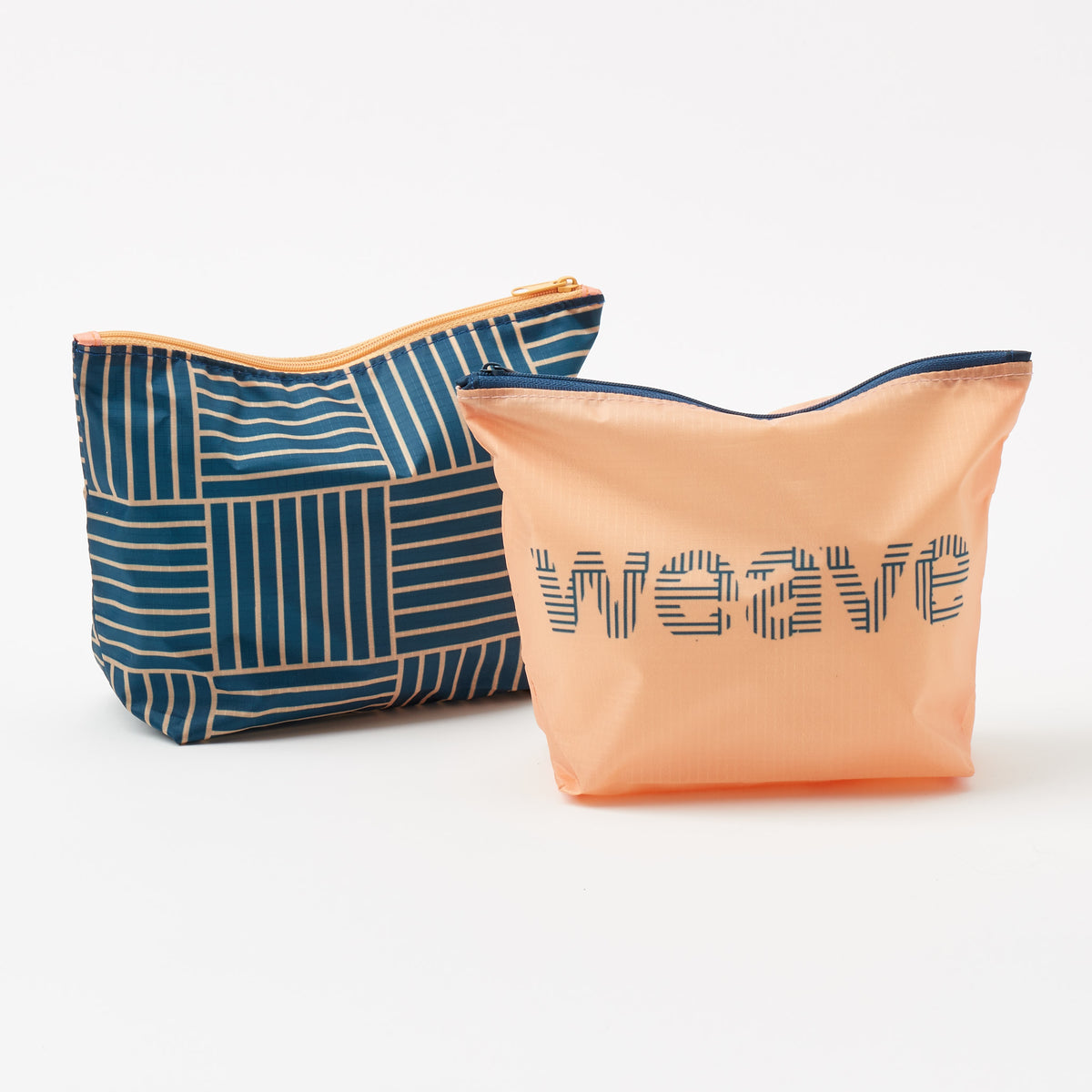 Weave Zipper Pouches