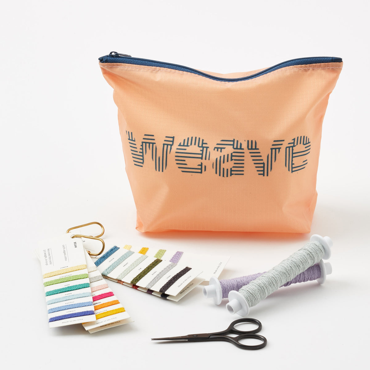 Weave Zipper Pouches