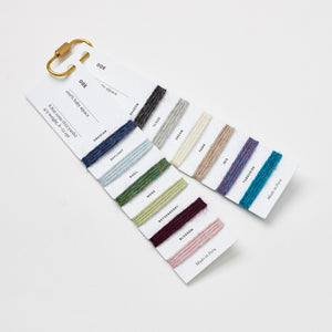 Ode Alpaca Weaving Yarn Color Card