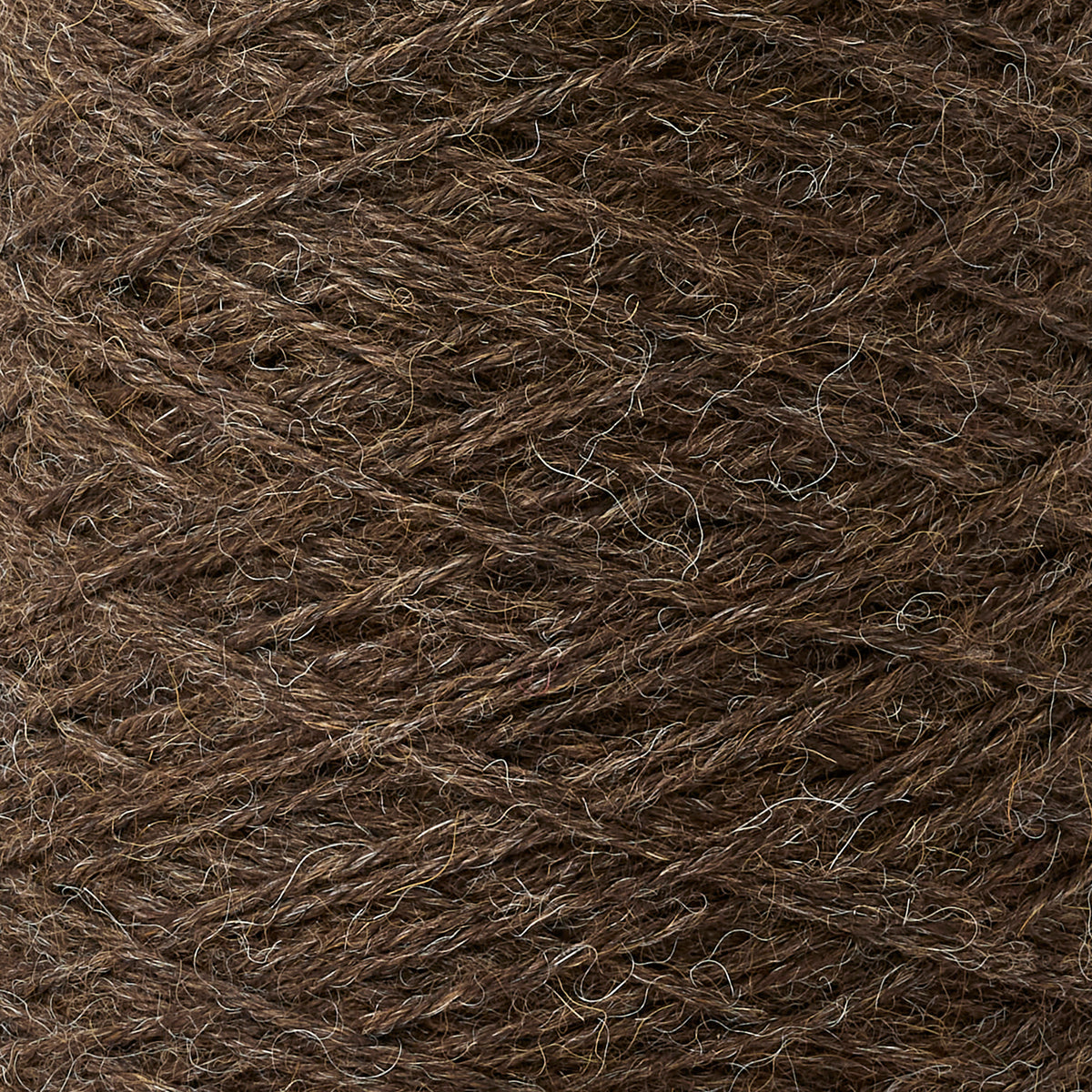 Ode Alpaca Weaving Yarn ~ Bark, bundle_swatch