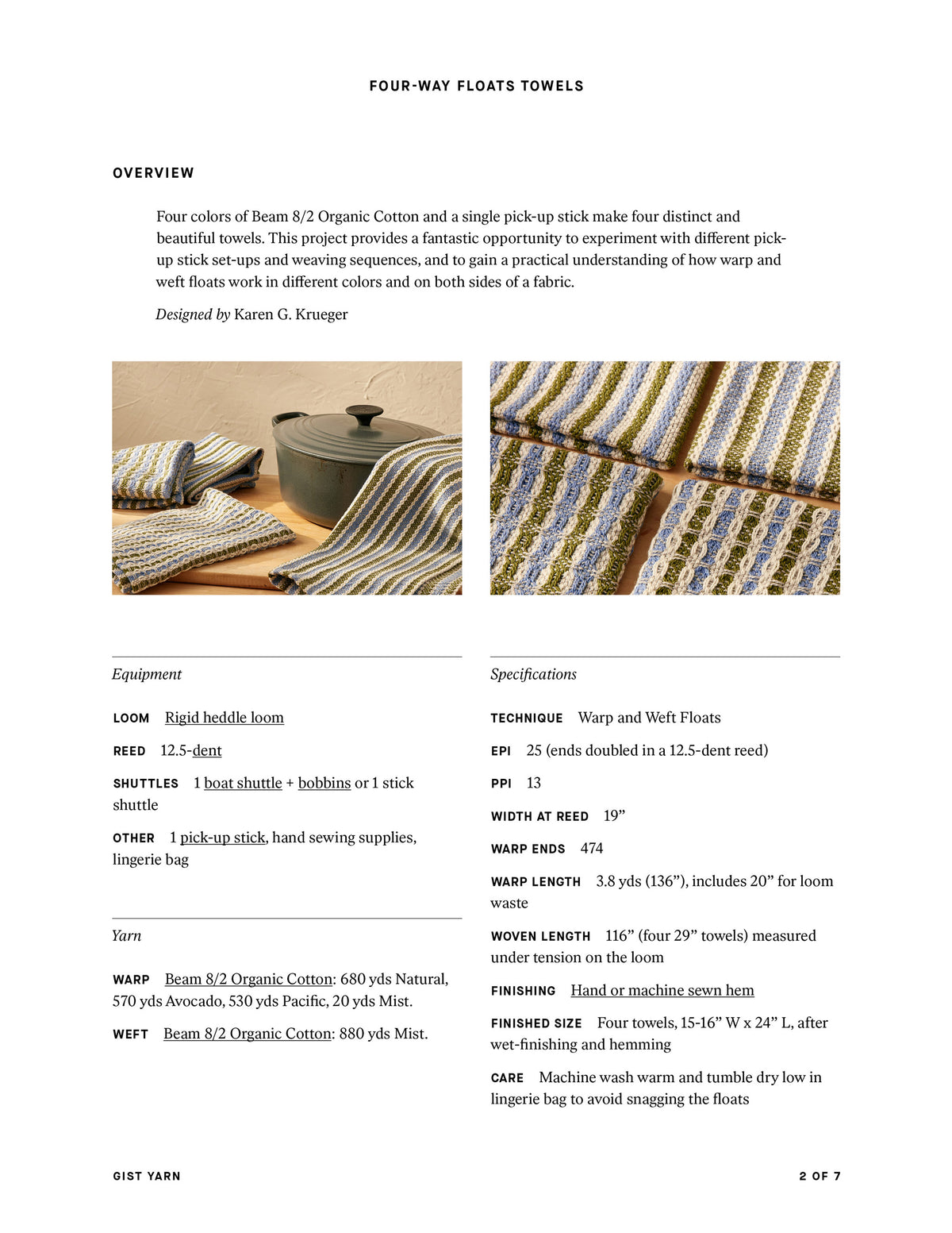 Four-Way Floats Towels