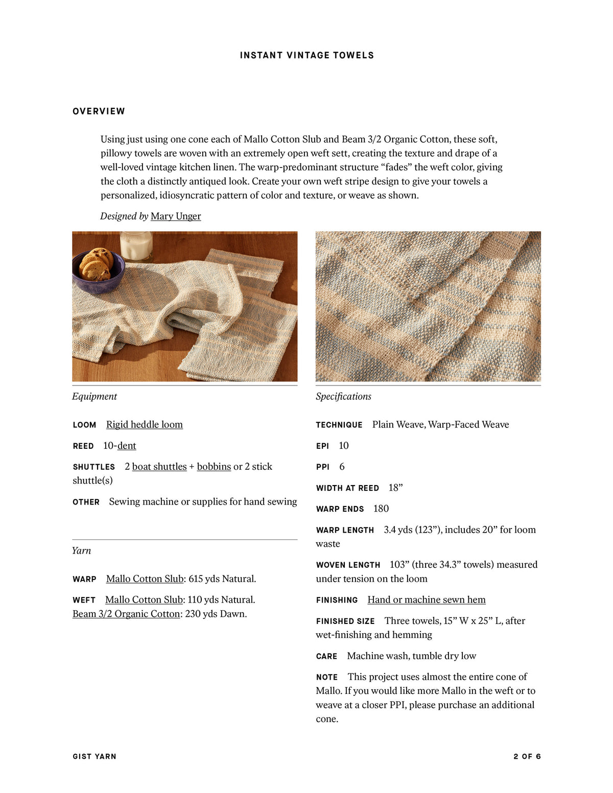 Instant Vintage Towels