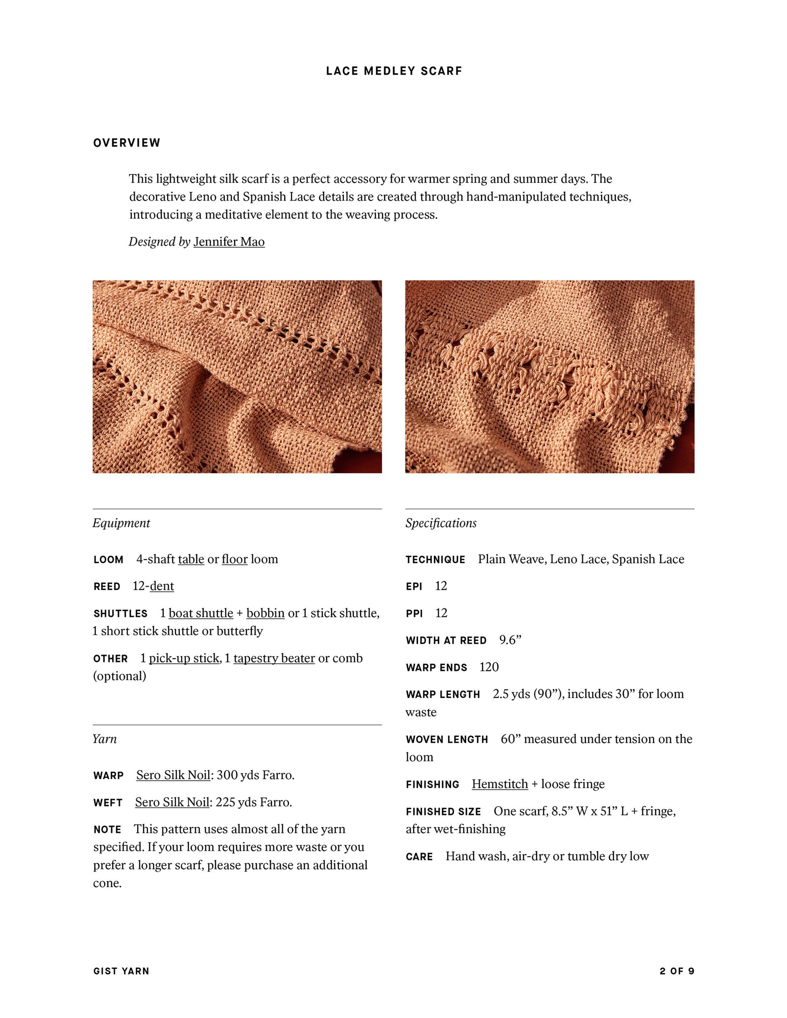 Lace Medley Scarf