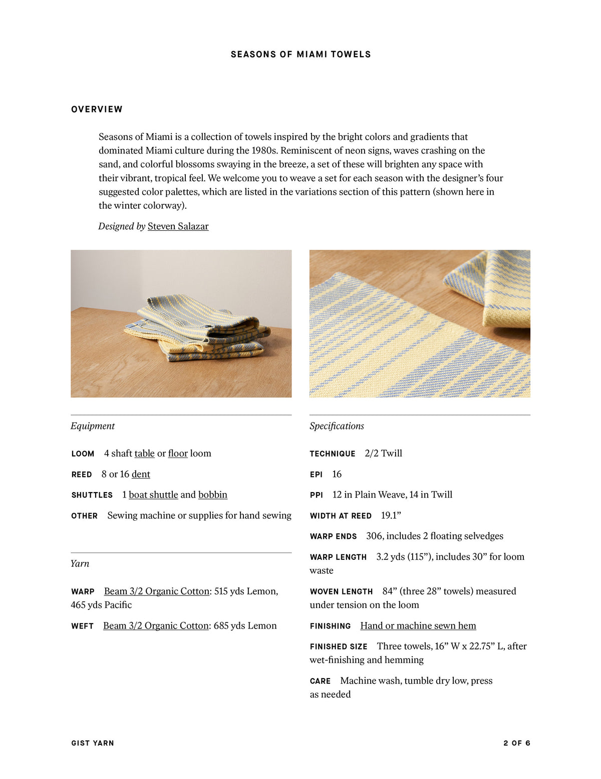 Seasons of Miami Towels