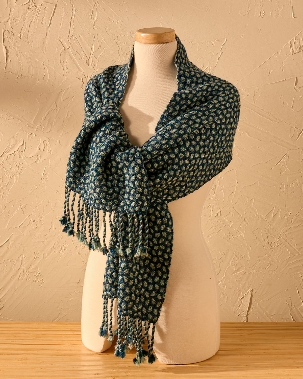 Pebbles Scarf Weaving Pattern