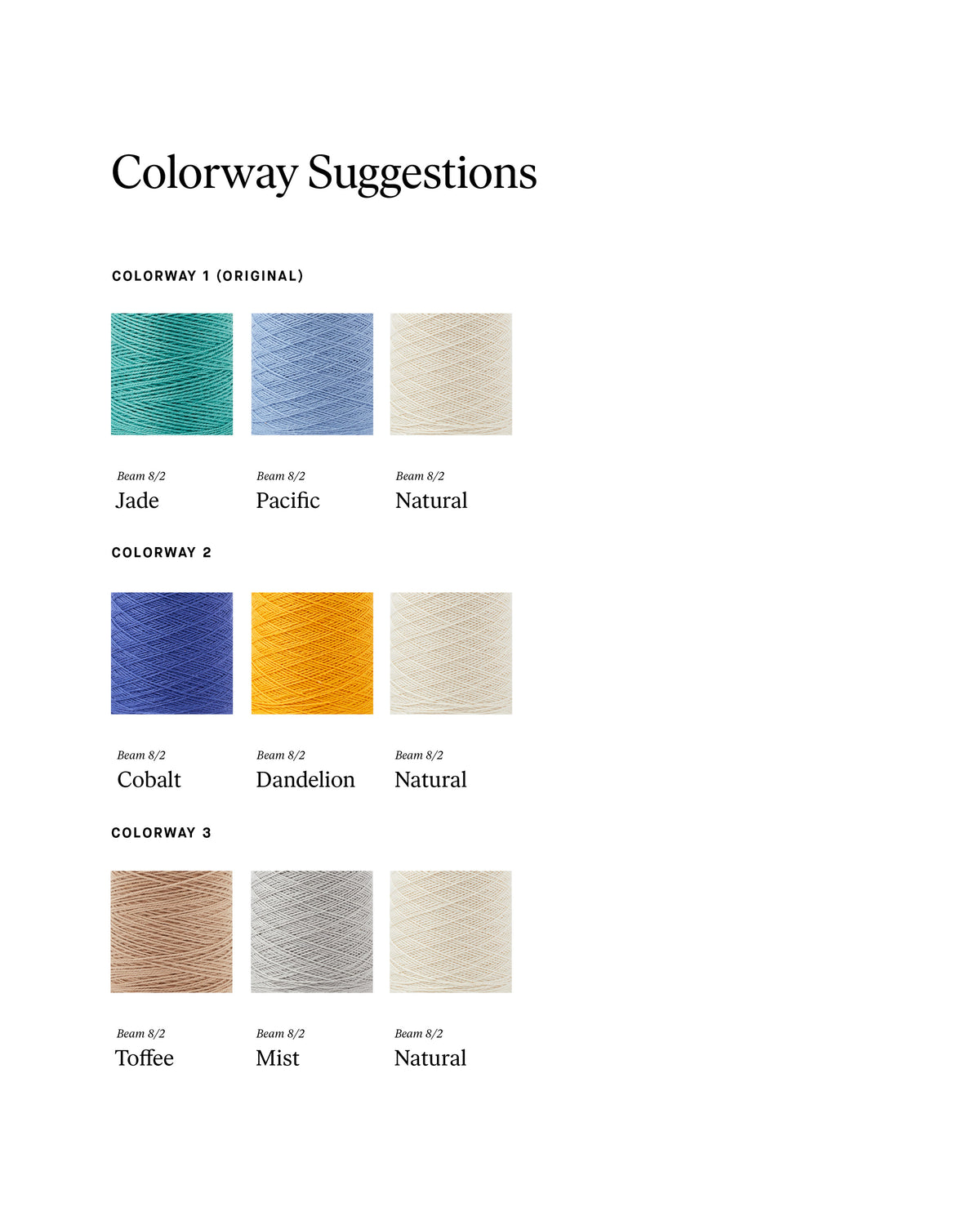 Plaited Twill Towels