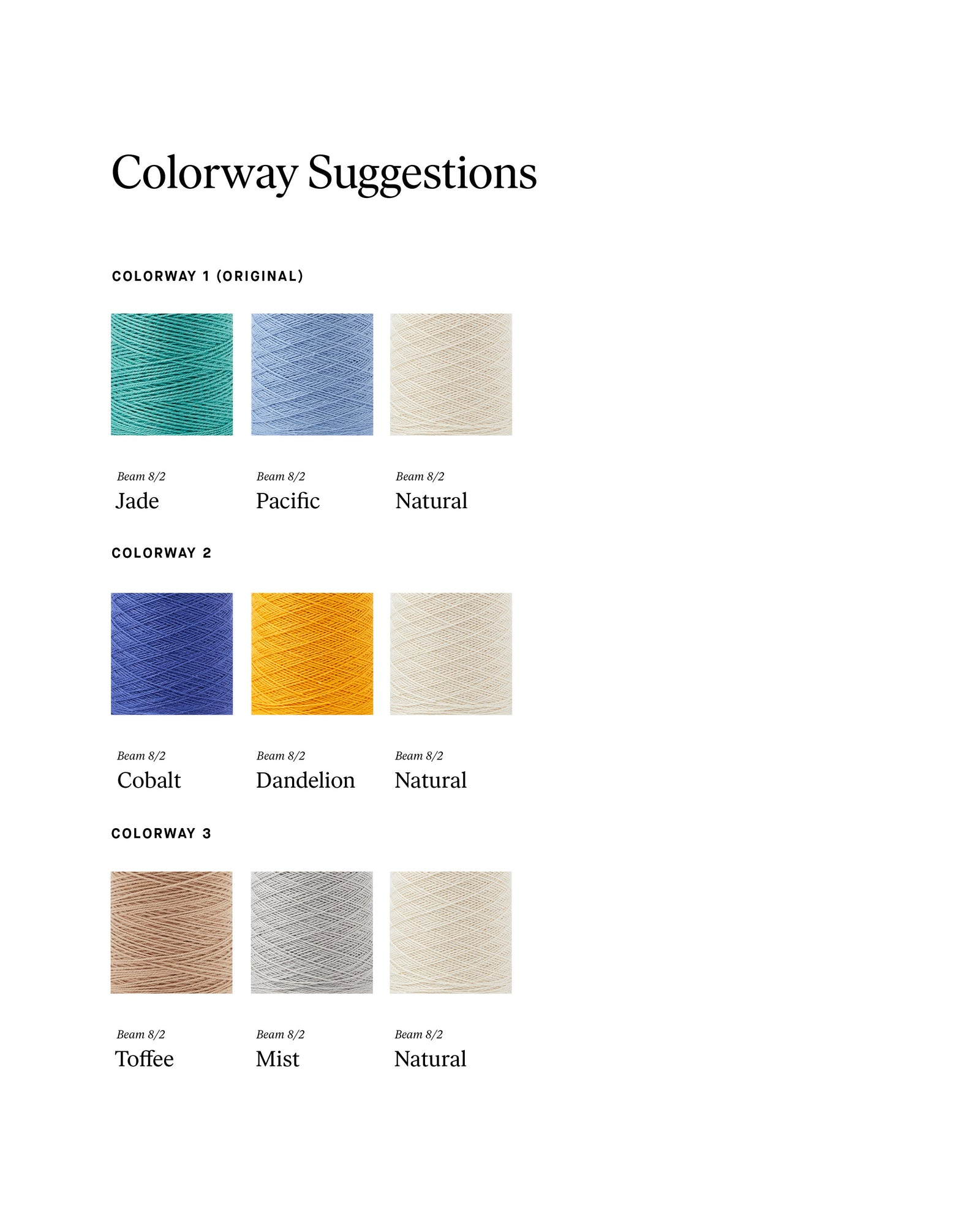 Plaited Twill Towels