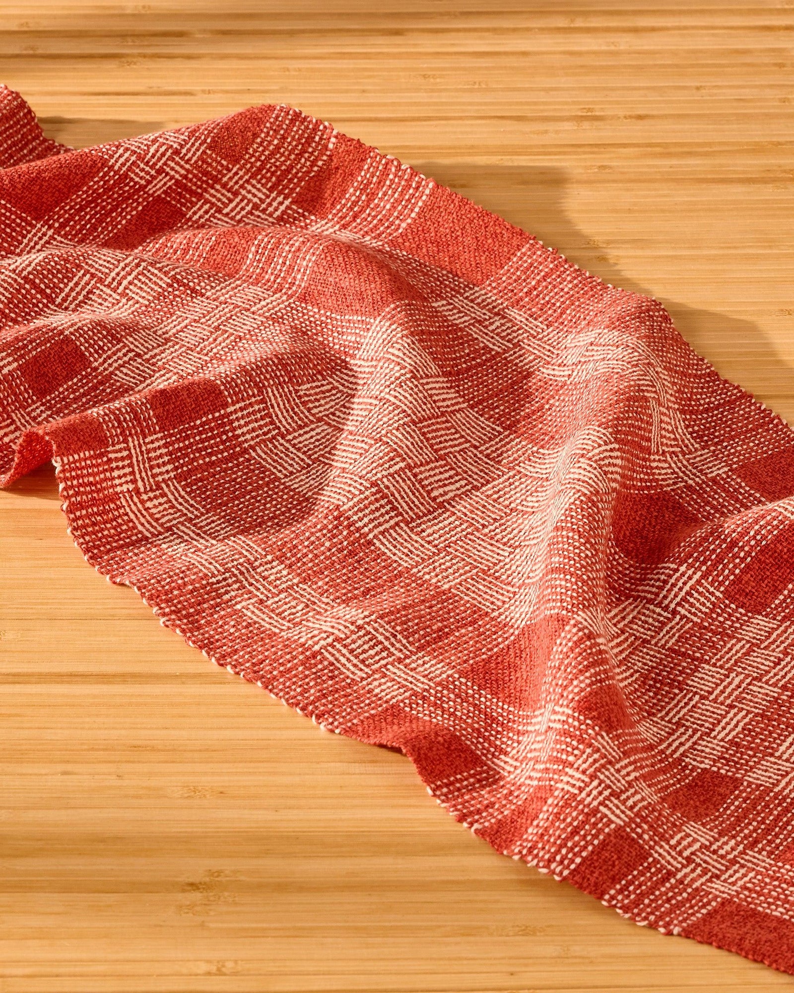 log cabin columns table runner