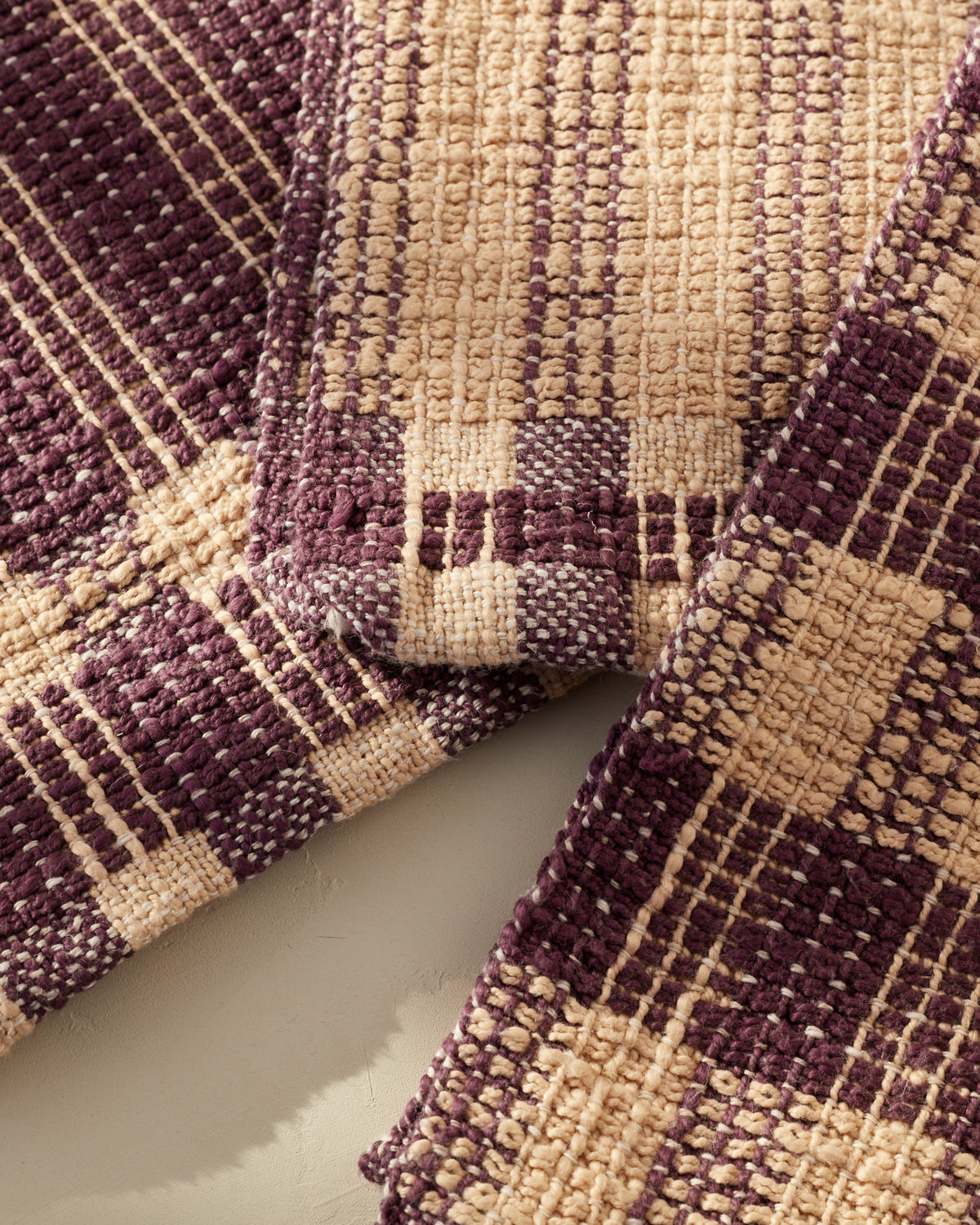 Overshot Rigid Heddle Towels