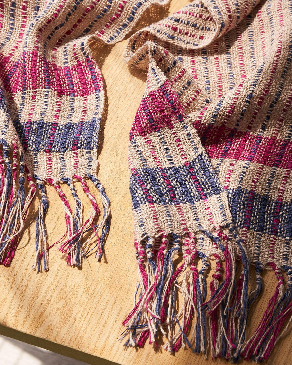Rigid Heddle Ribbon Scarf