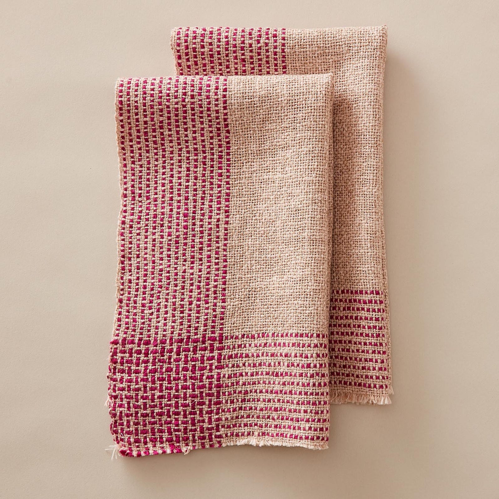 Running Stitch Towels Rigid Heddle Weaving Pattern