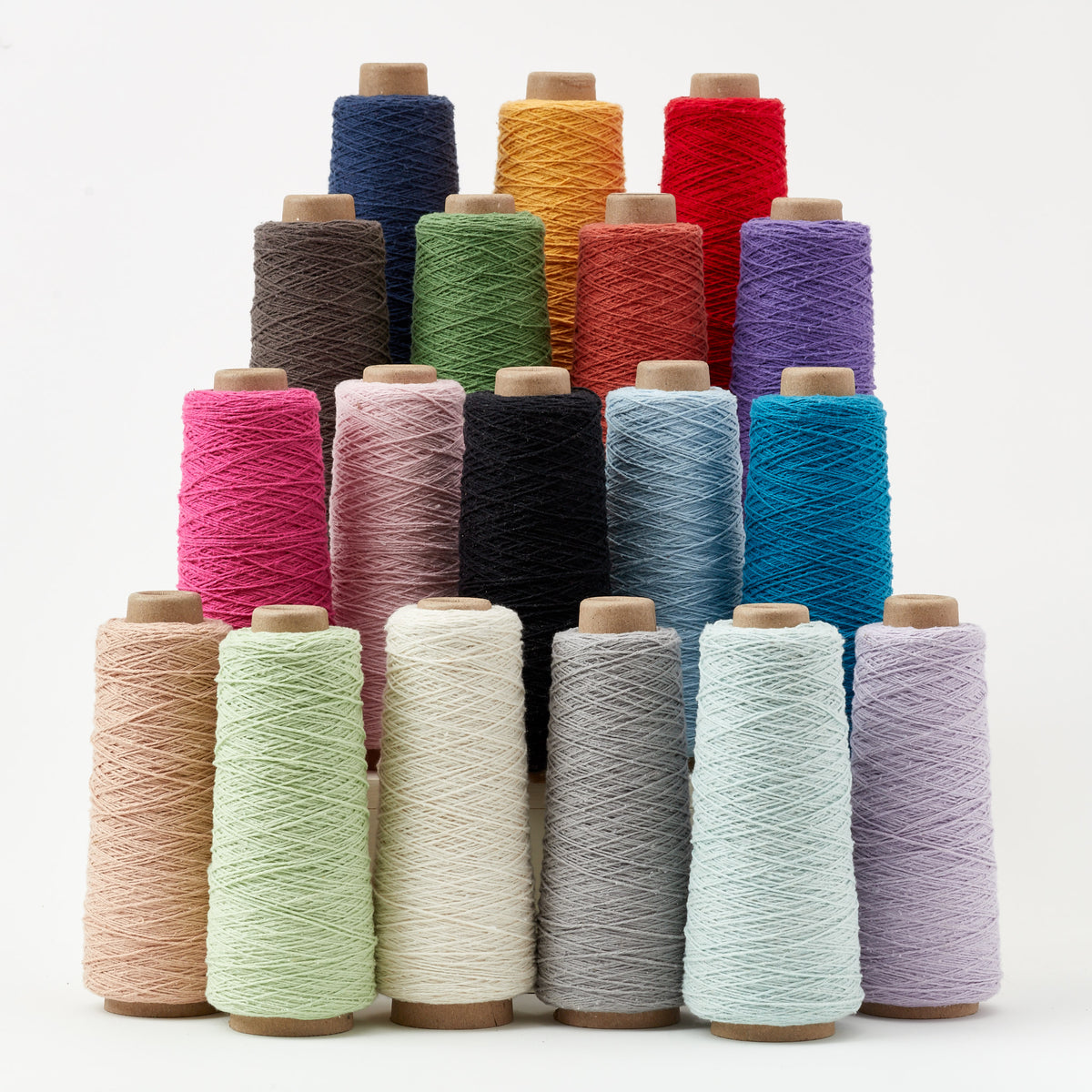 Sero Silk Noil Weaving Yarn ~ Complete Set