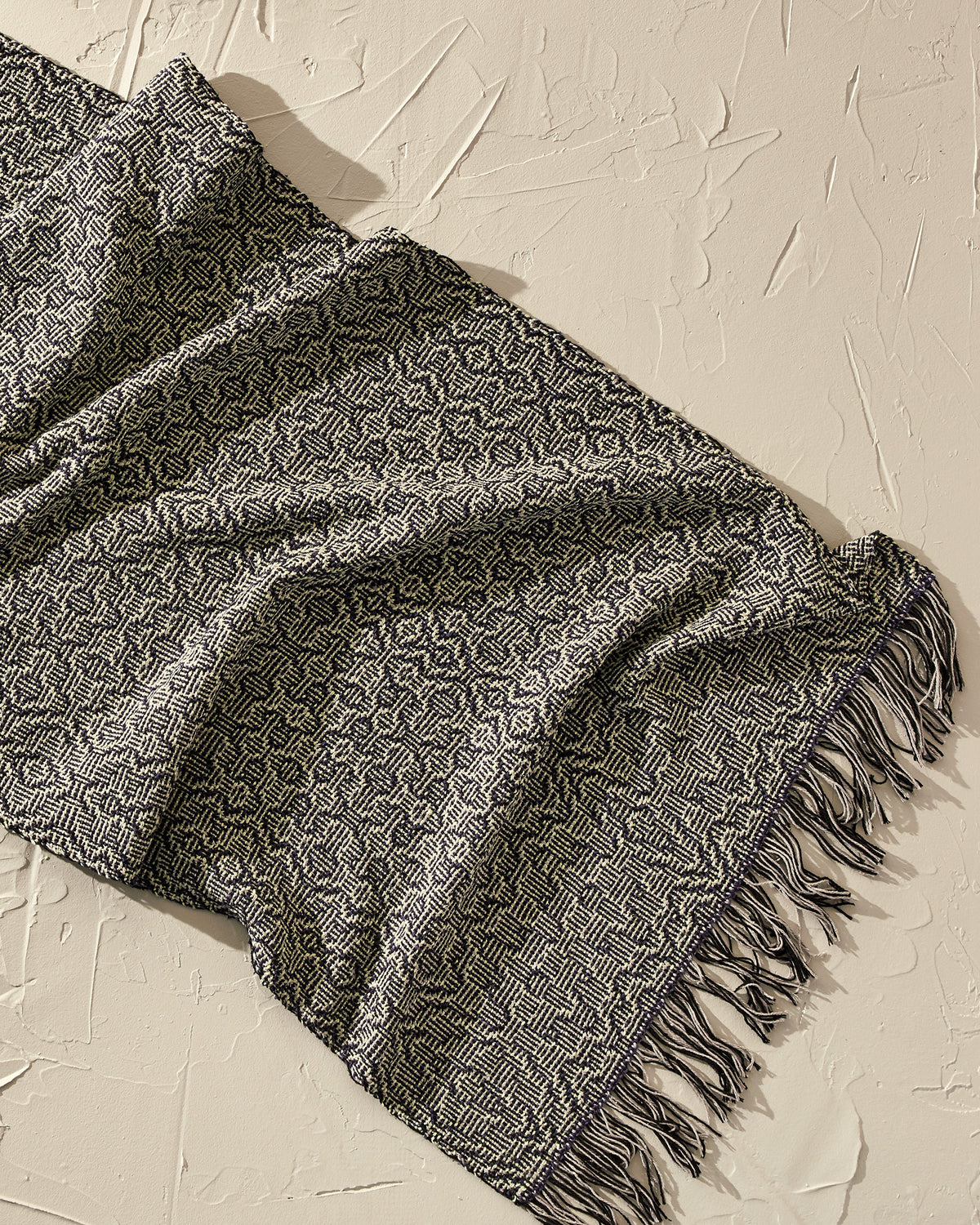 Baroque Shadow Weave Shawl