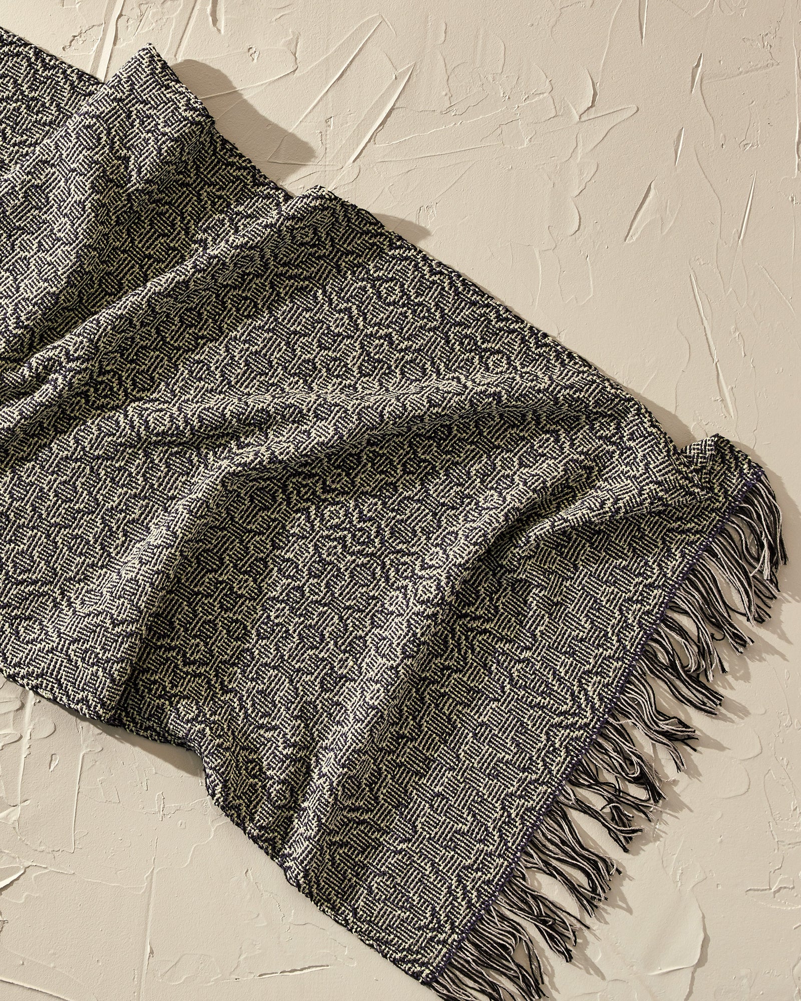 Baroque Shadow Weave Shawl