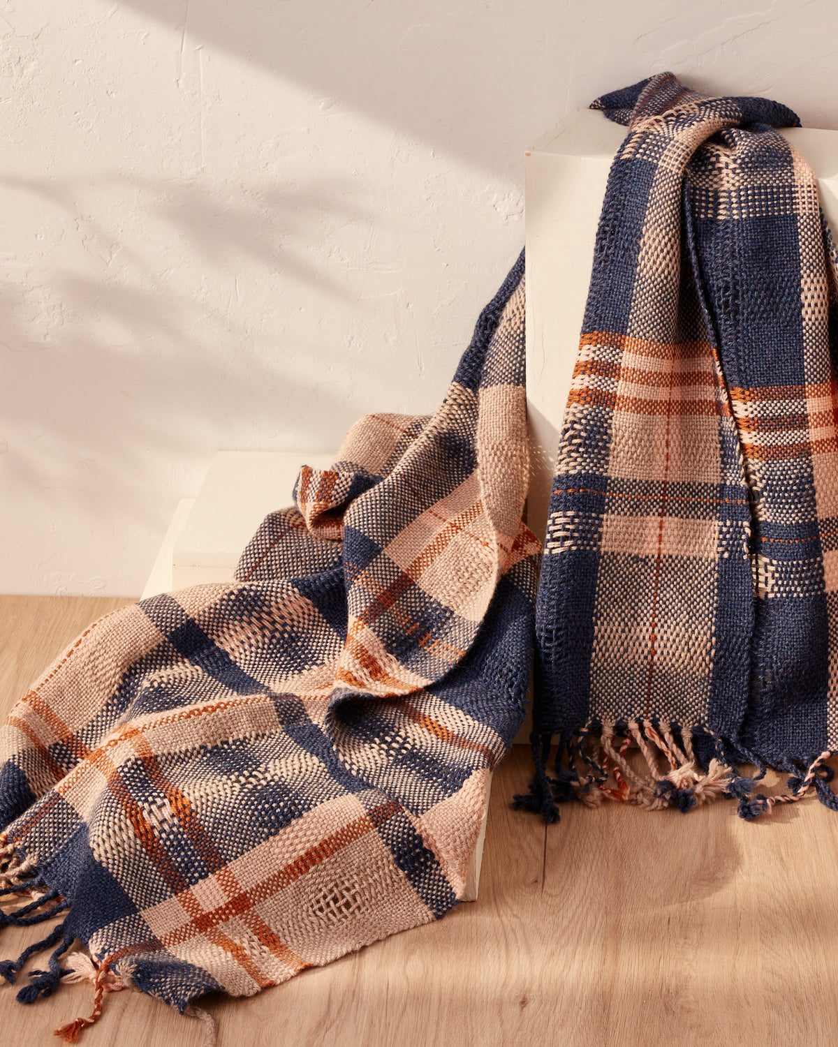 Skip Dent Plaid Wrap