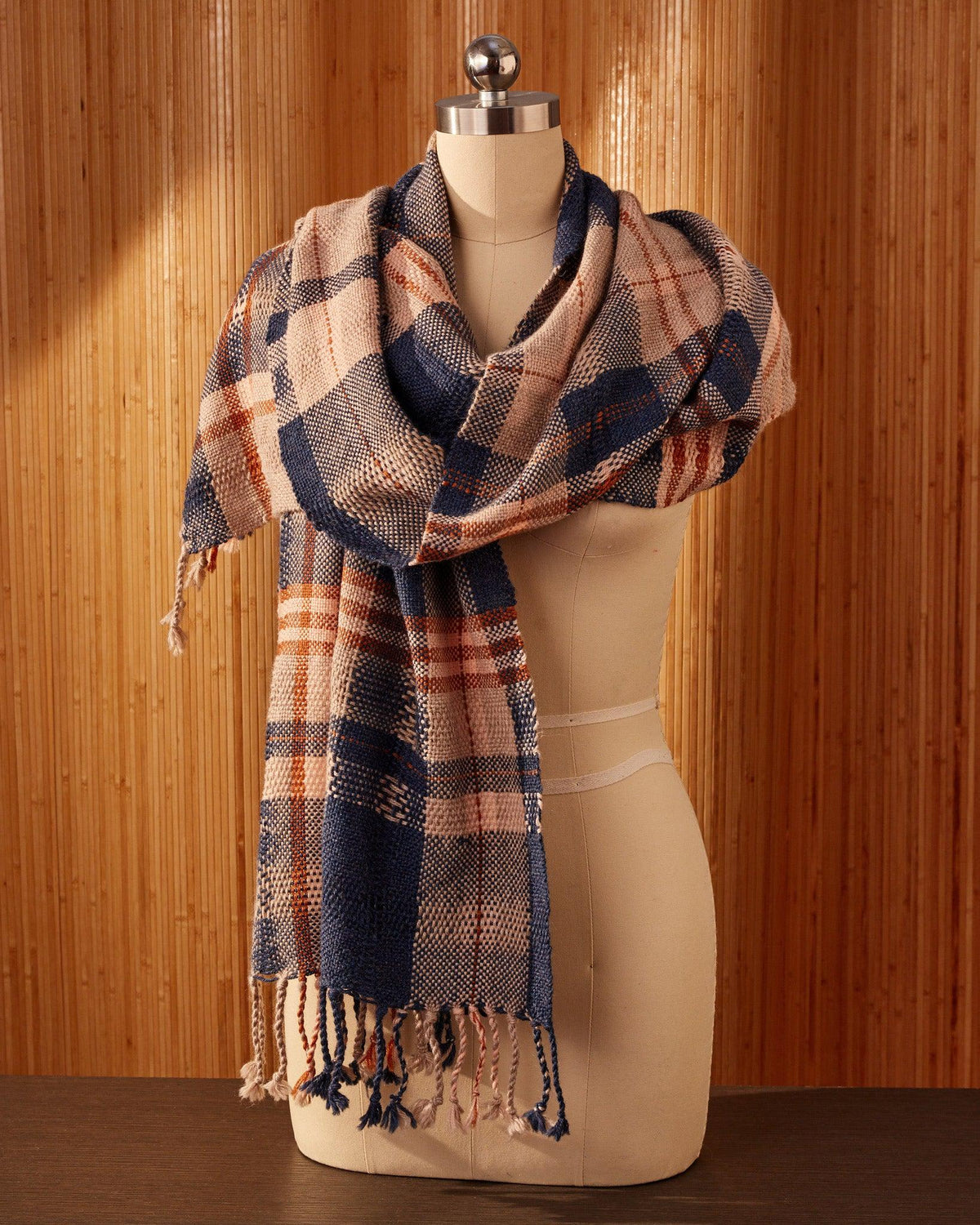 Skip Dent Plaid Wrap