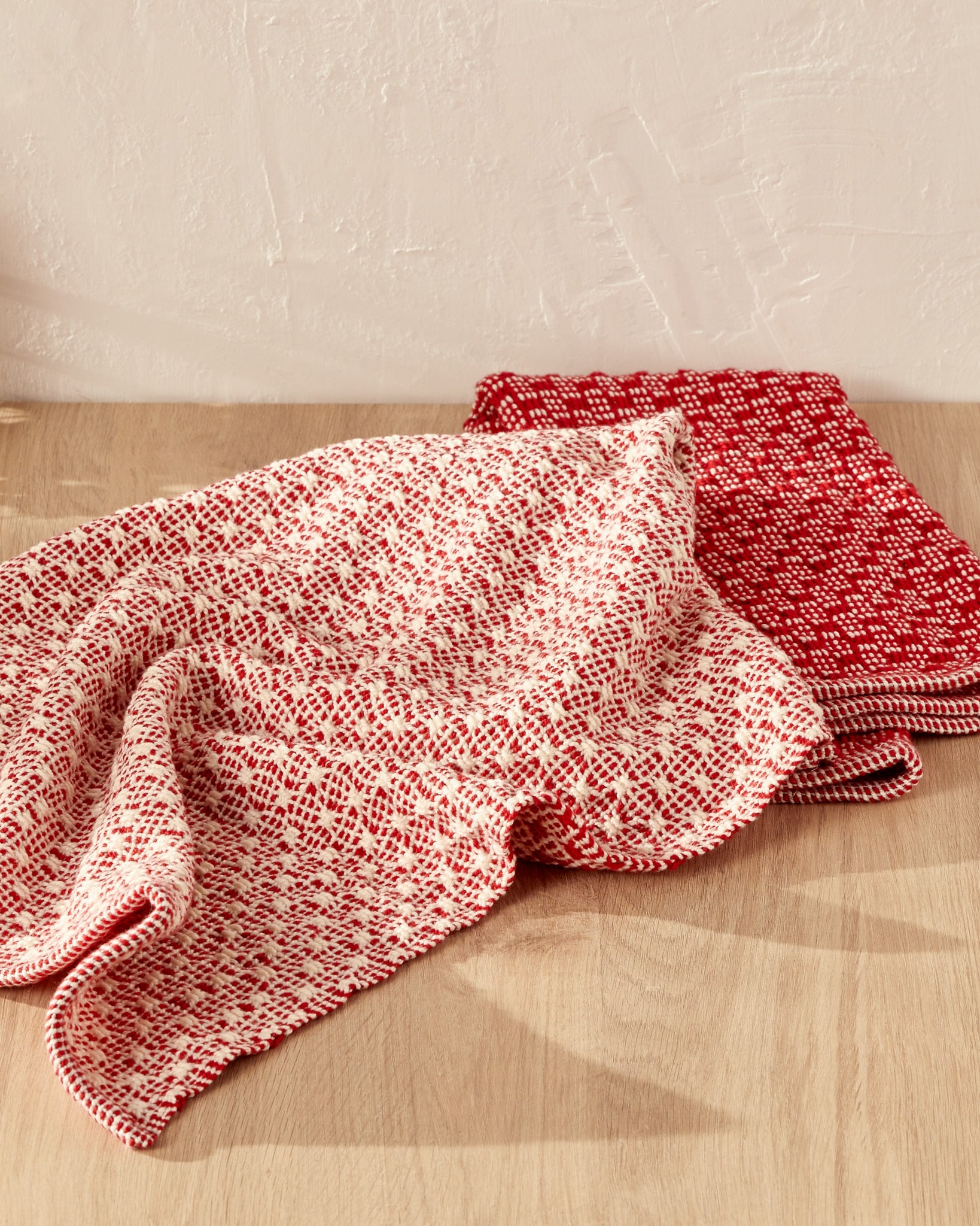 トップス pois towel touch knit Spot Lace Hand Towels Weaving Pattern - Gist Yarn
