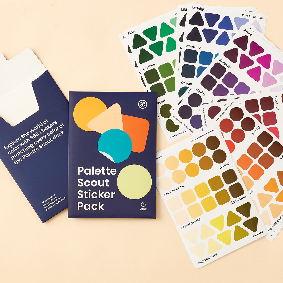 Palette Scout Sticker Pack