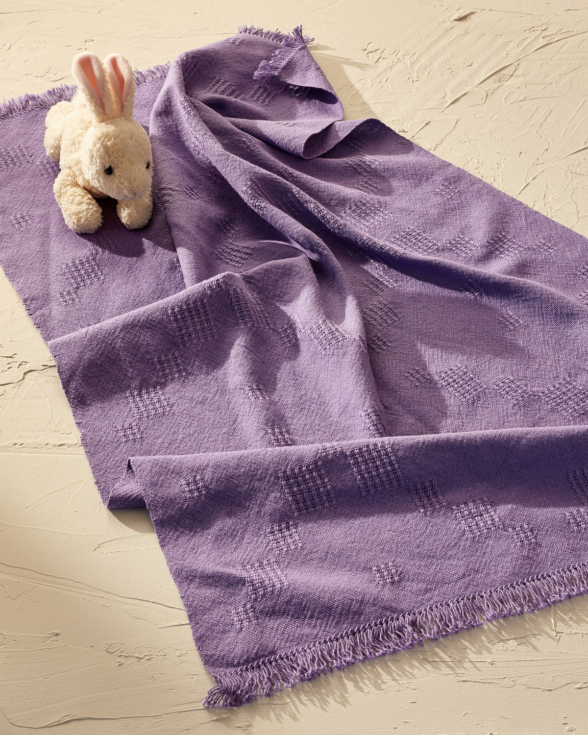 Lace Stroller Blanket