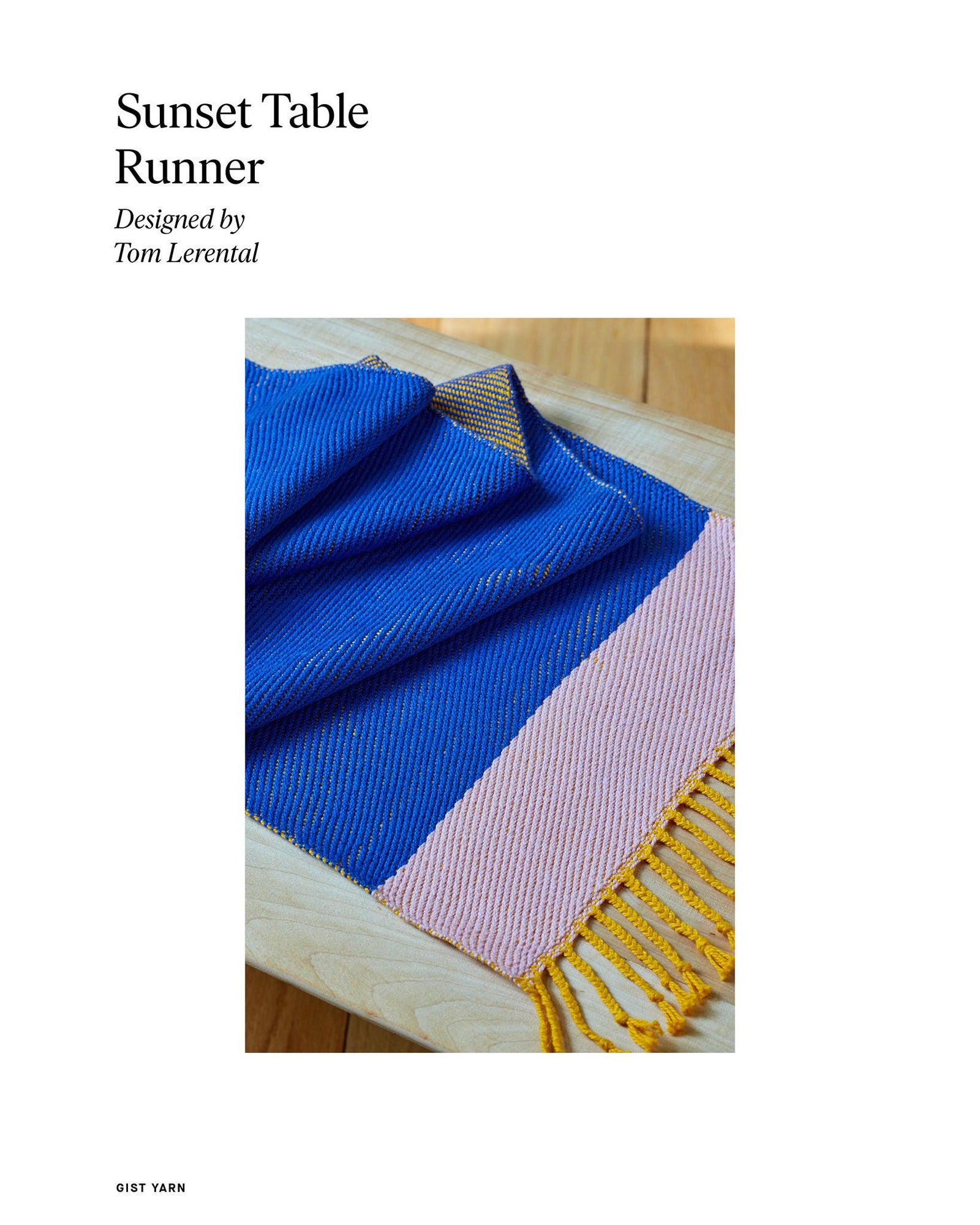 Sunset Table Runner