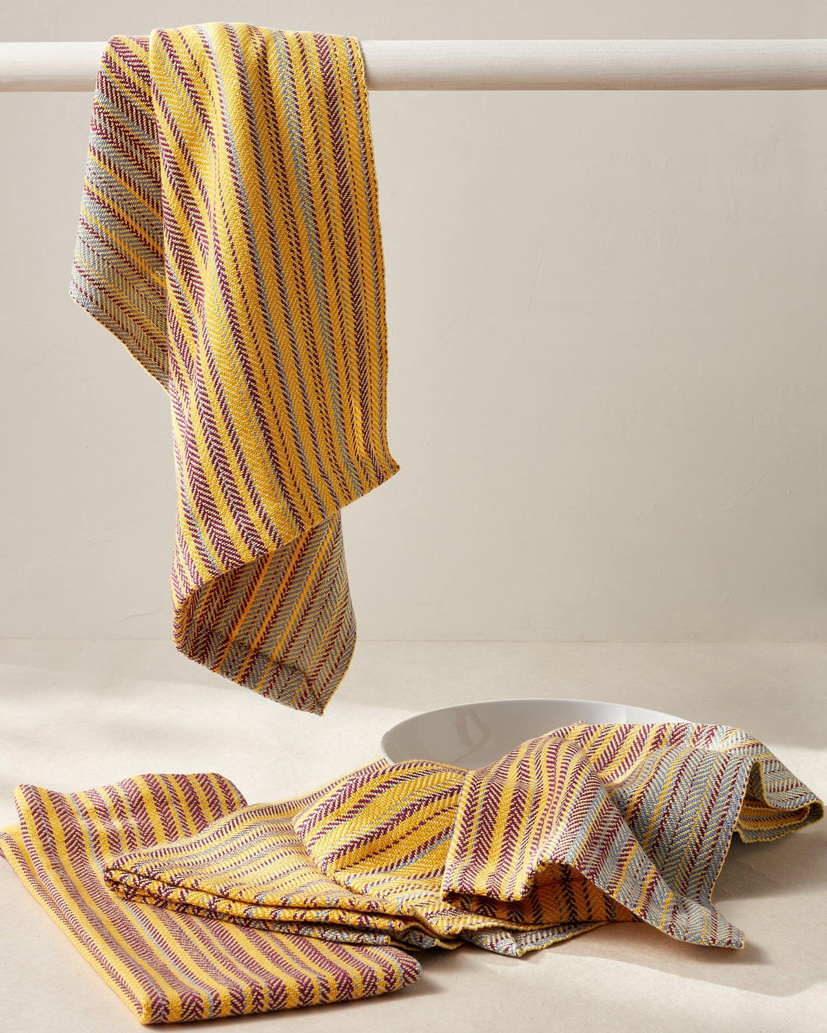 Sunset Towels Free Weaving Pattern