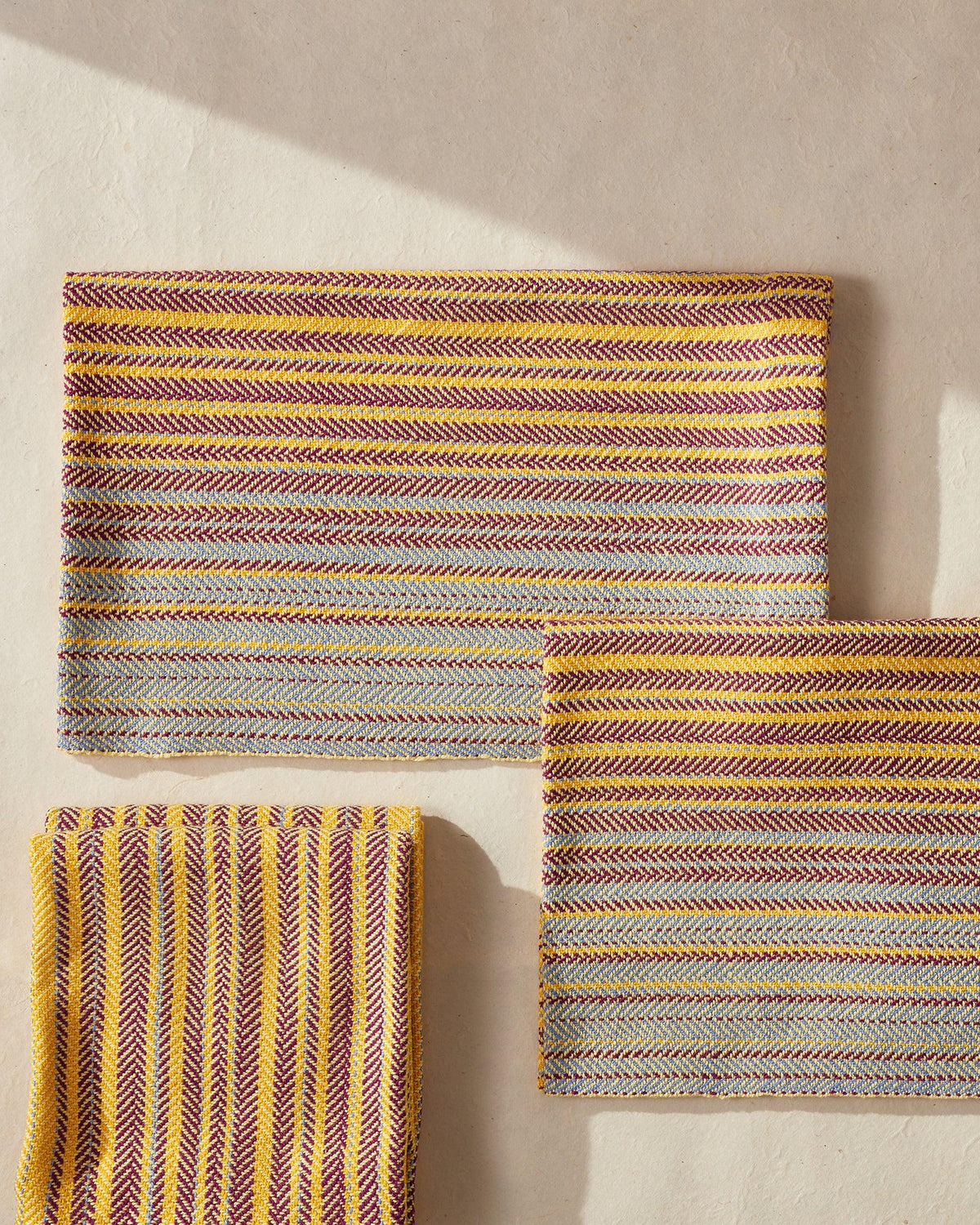 Sunset Towels Free Weaving Pattern