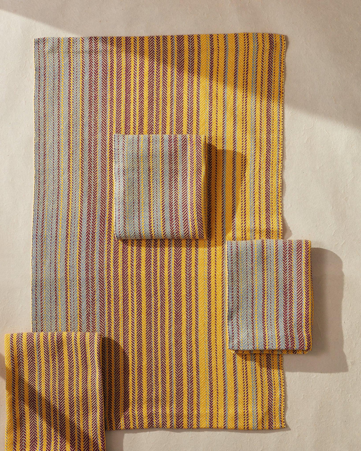 Sunset Towels Free Weaving Pattern
